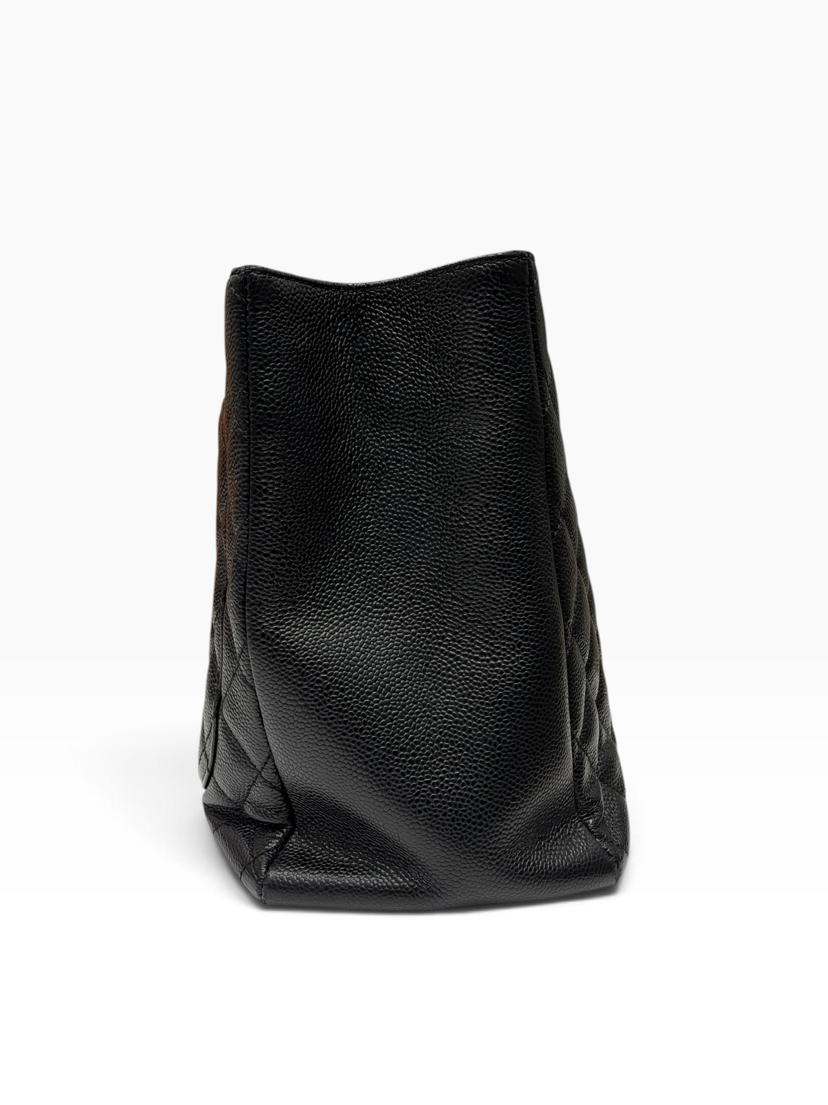 Chanel - Sac Cabas grand shopping en cuir caviar noir