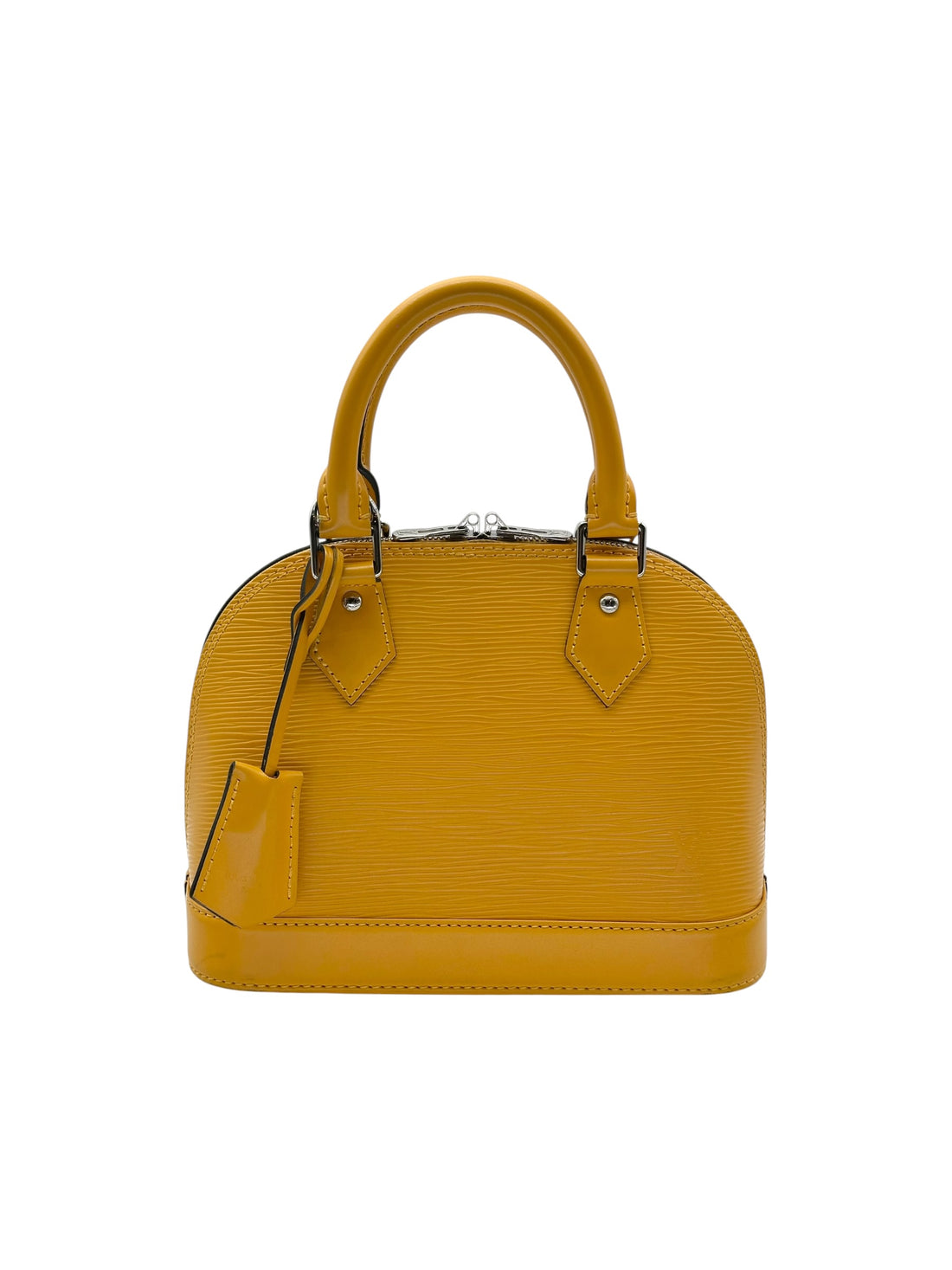 Louis Vuitton – Alma BB Tasche aus Epi-Leder, Gelb