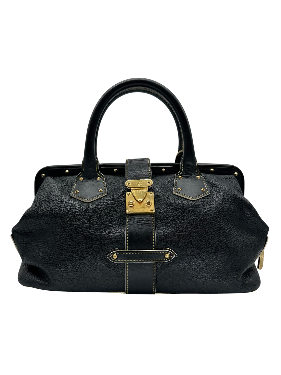 Louis Vuitton – Suhali L’Ingénieux Tasche aus schwarzem Leder