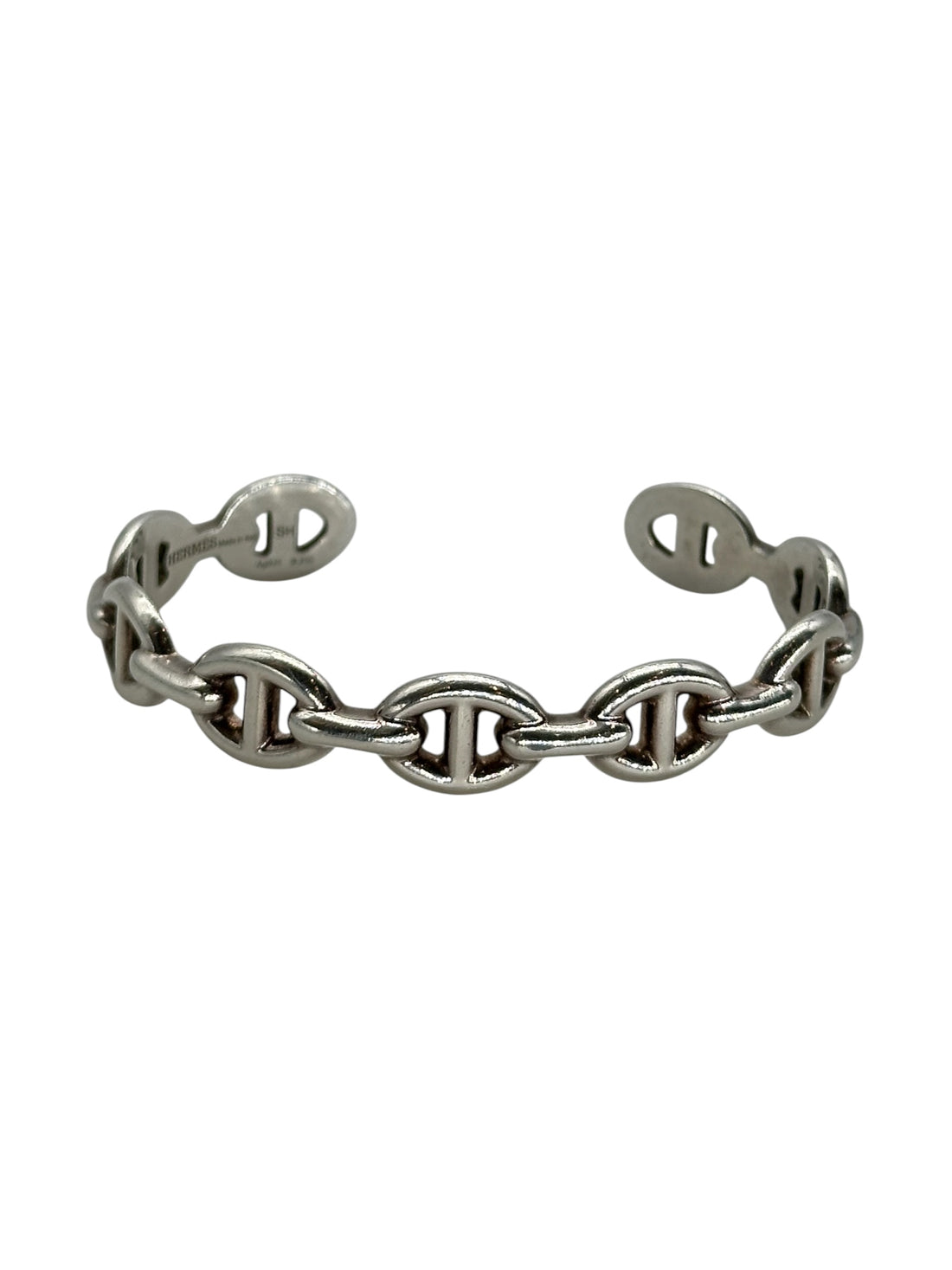 Hermès - Bracelet chaîne d’ancre en argent