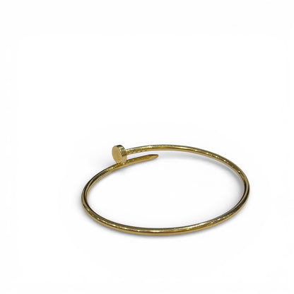 Cartier - Bracelet Clou Or Jaune T.17