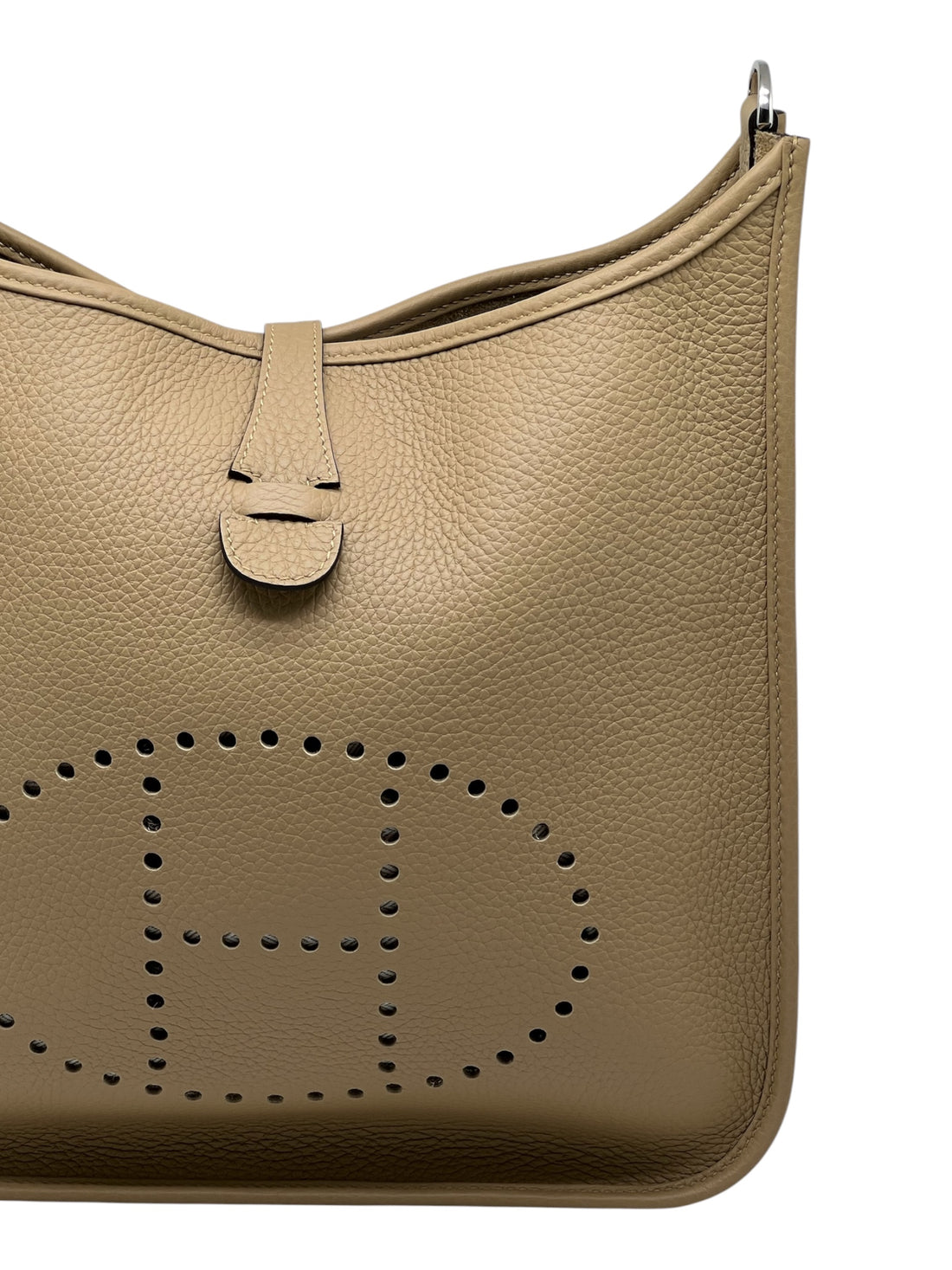 Hermès - Sac Evelyne 29 Trench cuir Taurillon Clémence