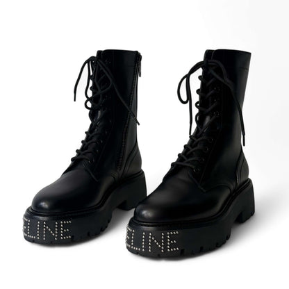 Celine - Stiefeletten mit Logo Gr.39