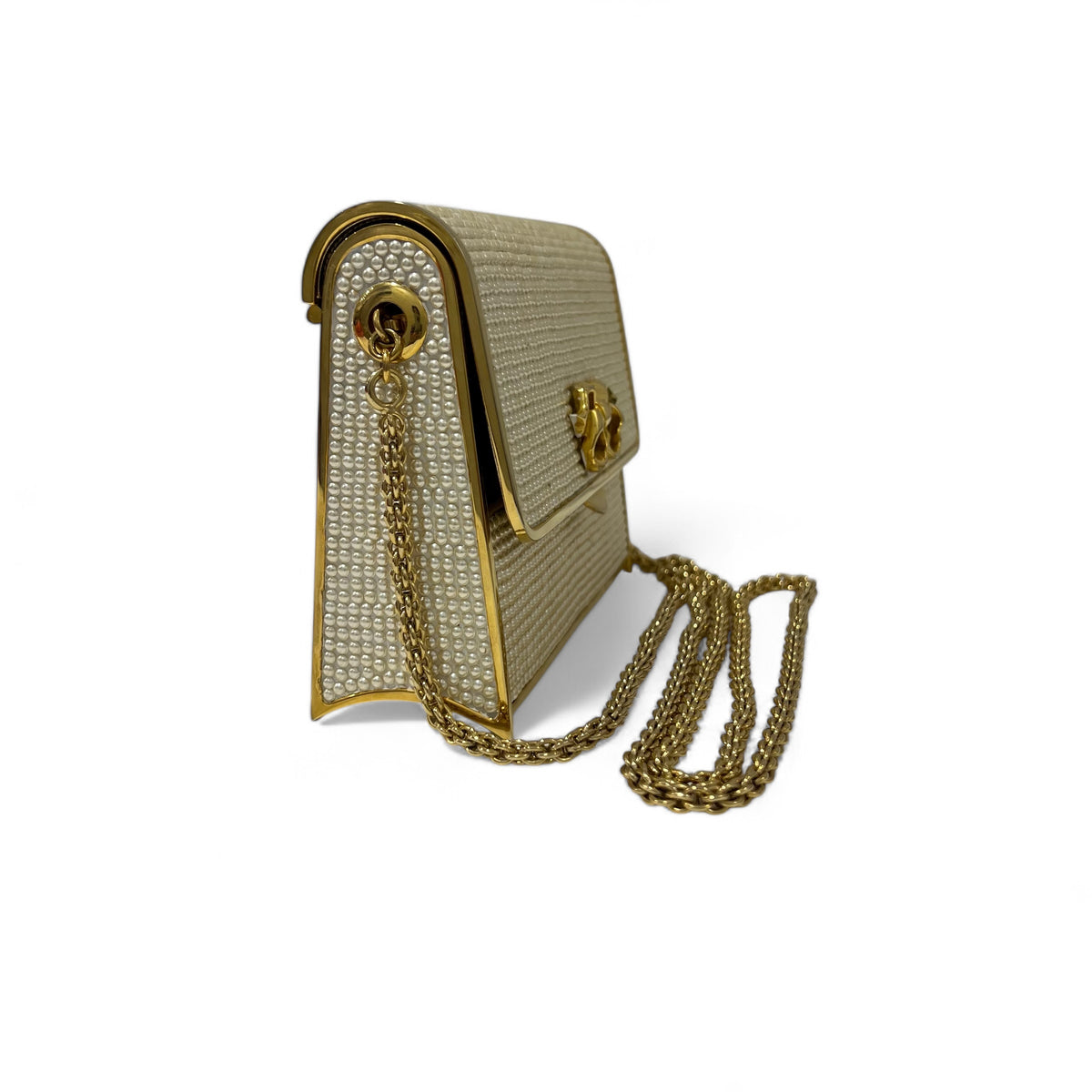 Judith Leiber - Pearl Bow clutch