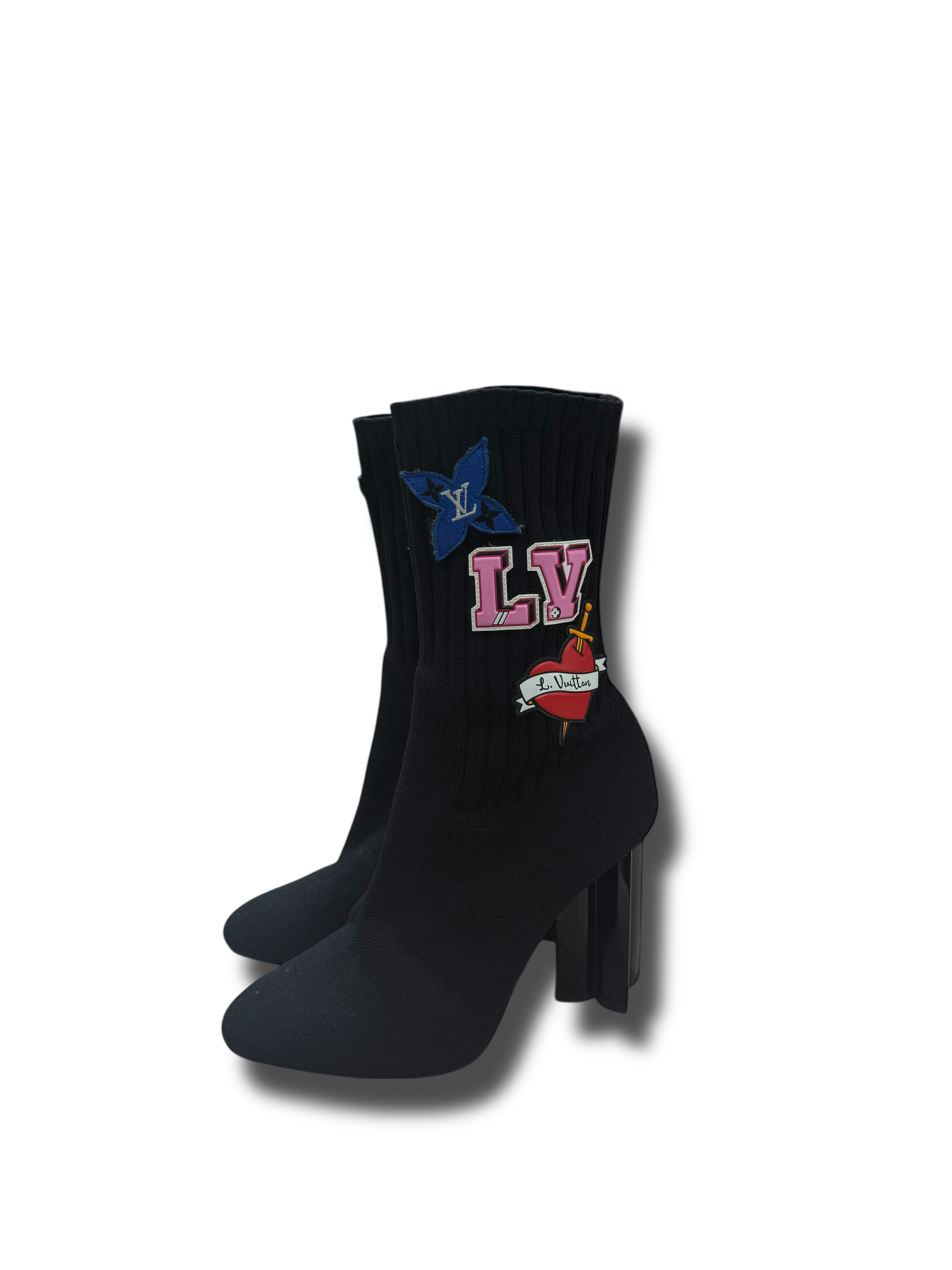 Louis Vuitton – Limitierte Socken-Stiefeletten T37