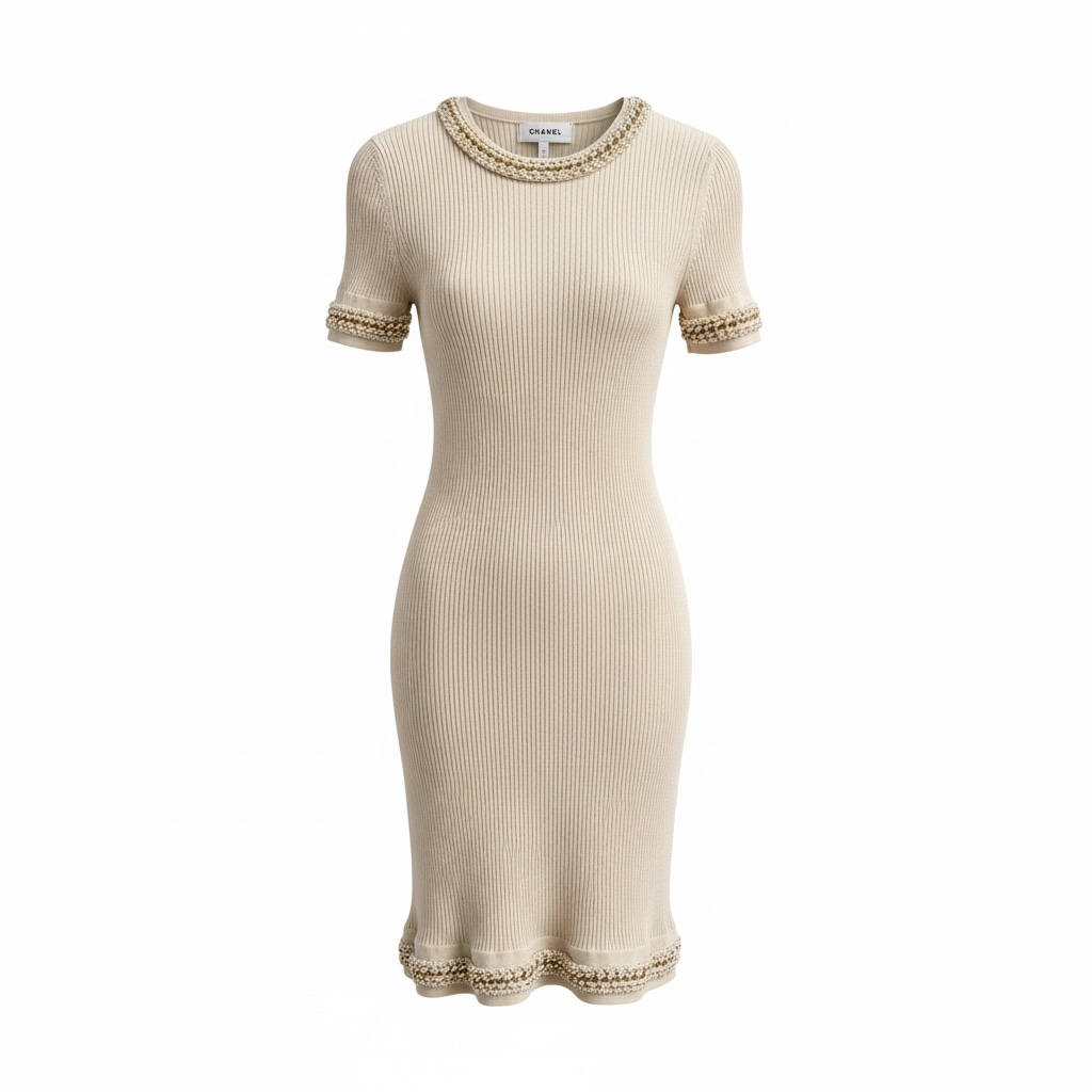 Chanel - robe en cachemire