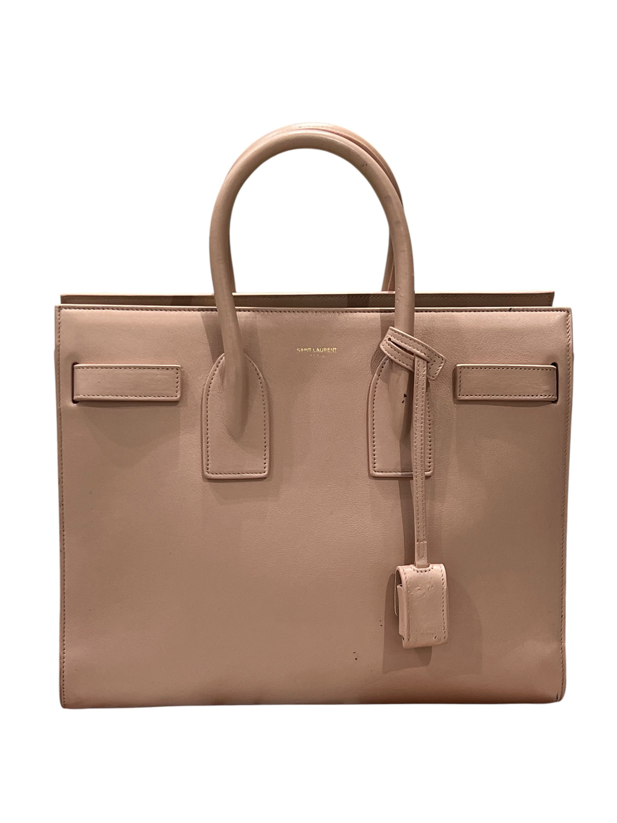 Saint Laurent – Sac de Jour Tasche aus hellrosa Leder