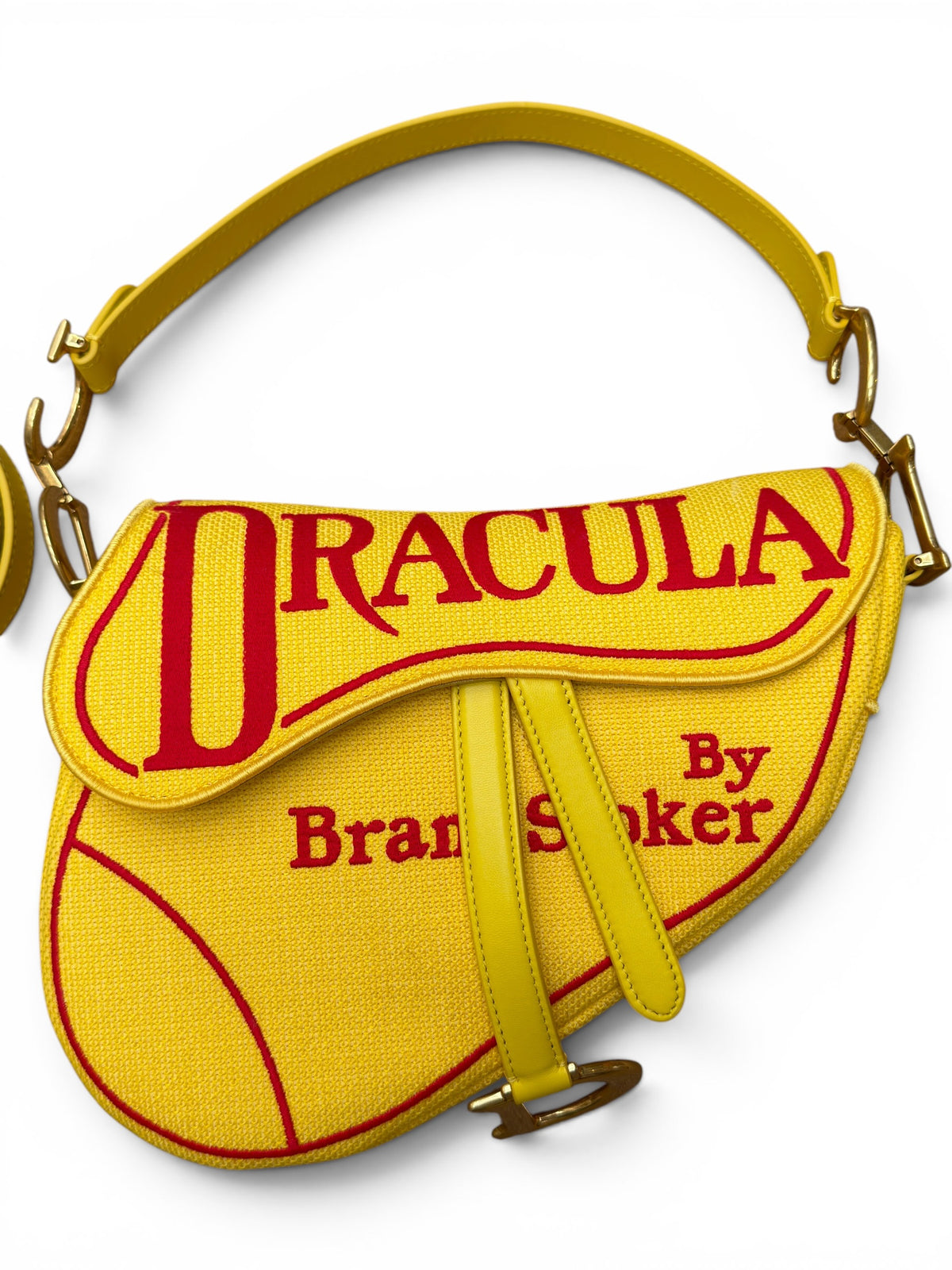 디올 - «Dracula» 리미티드 에디션 Saddle 백