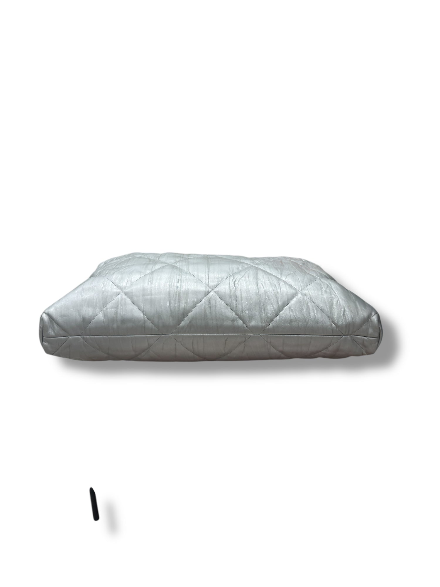 Chanel - Sac cabas Maxi 19 Argenté