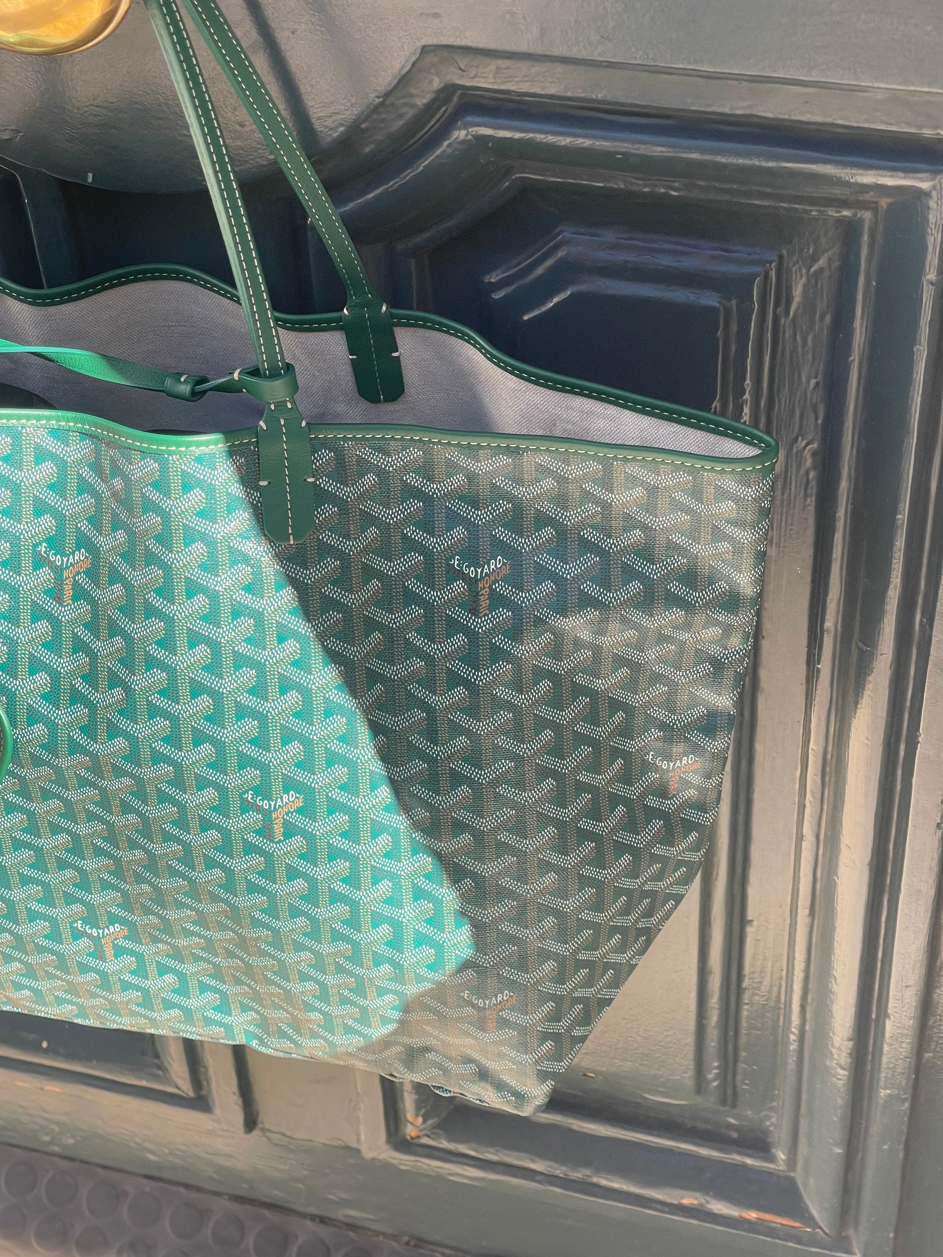 Goyard - Einkaufstasche Saint Louis grün GM