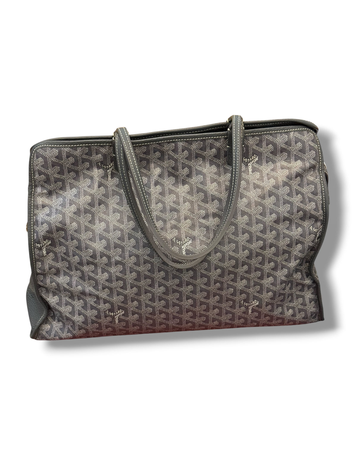 Goyard – Hundetasche aus grauem Canvas
