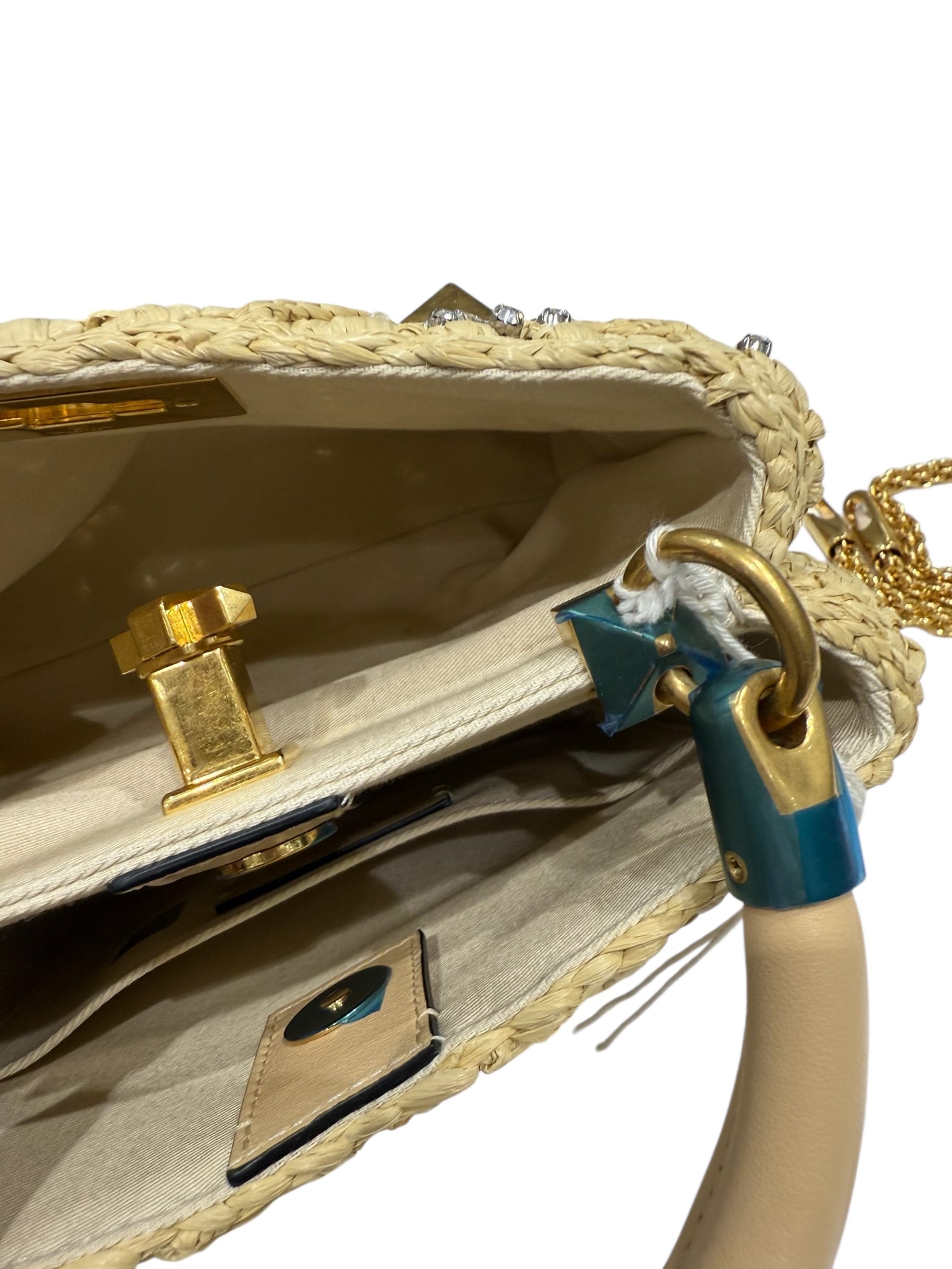 Valentino - Sac Roman Stud Small Crystal Top-Handle