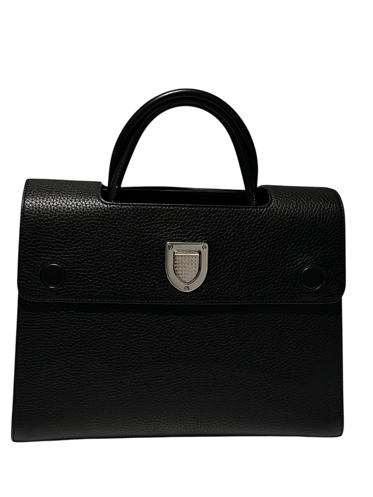Dior - sac Diorever cuir noir GM