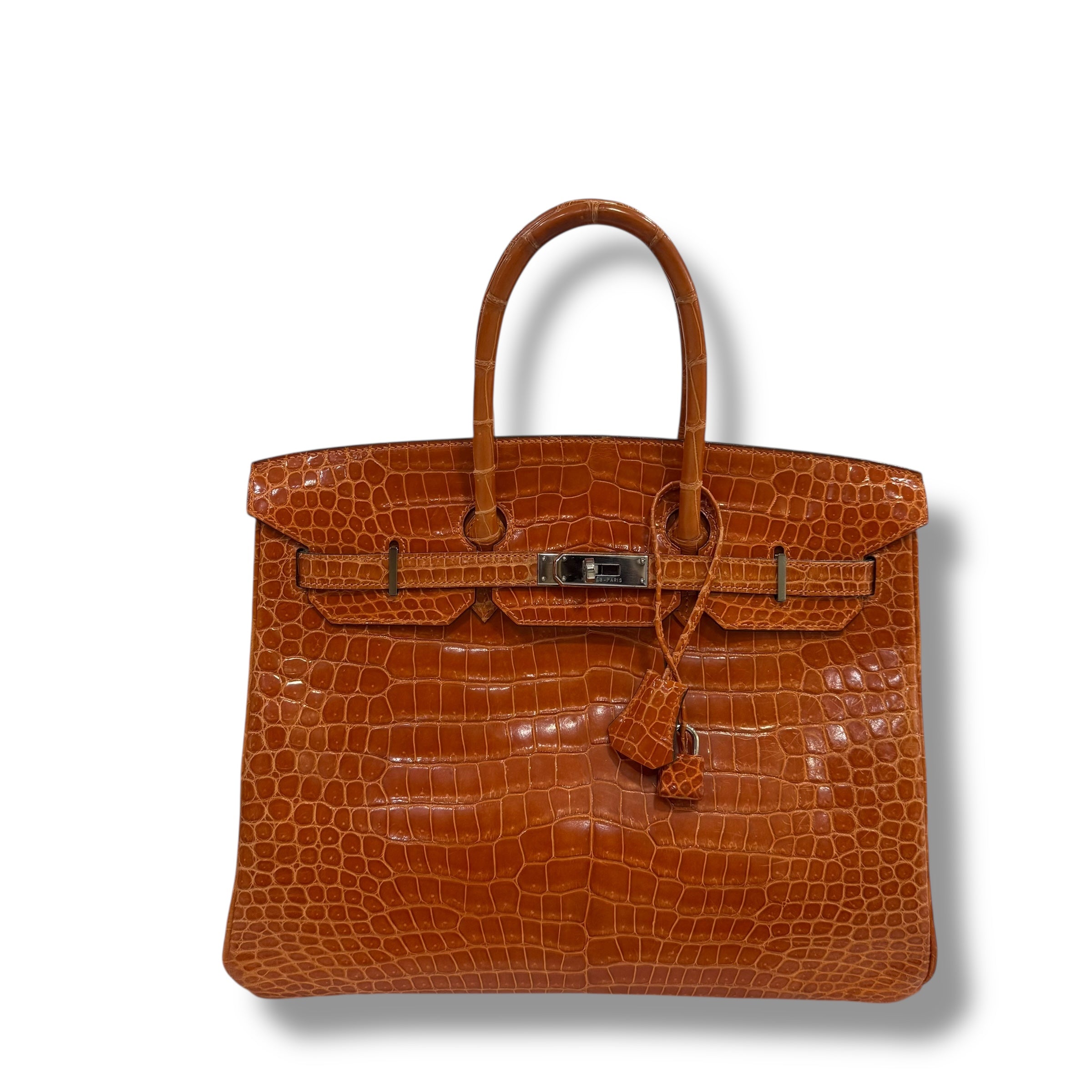 Hermès - Sac Birkin 35 Crocodile Porosus