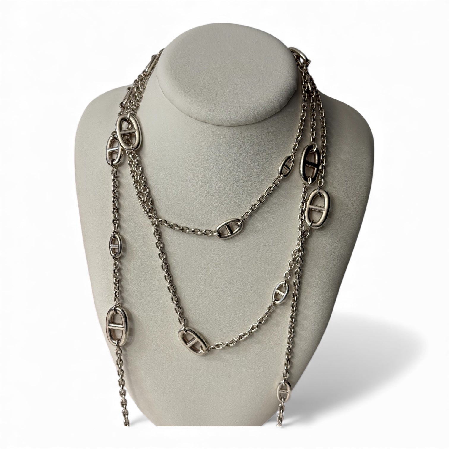 Hermès - Collier sautoir farandole 160 cm