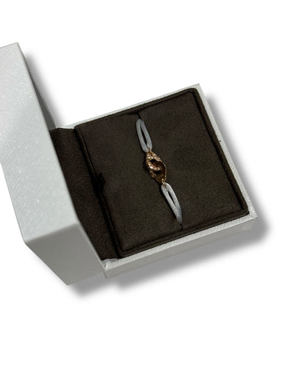 Dinh van - Bracelet menotte R8 or rose et diamants