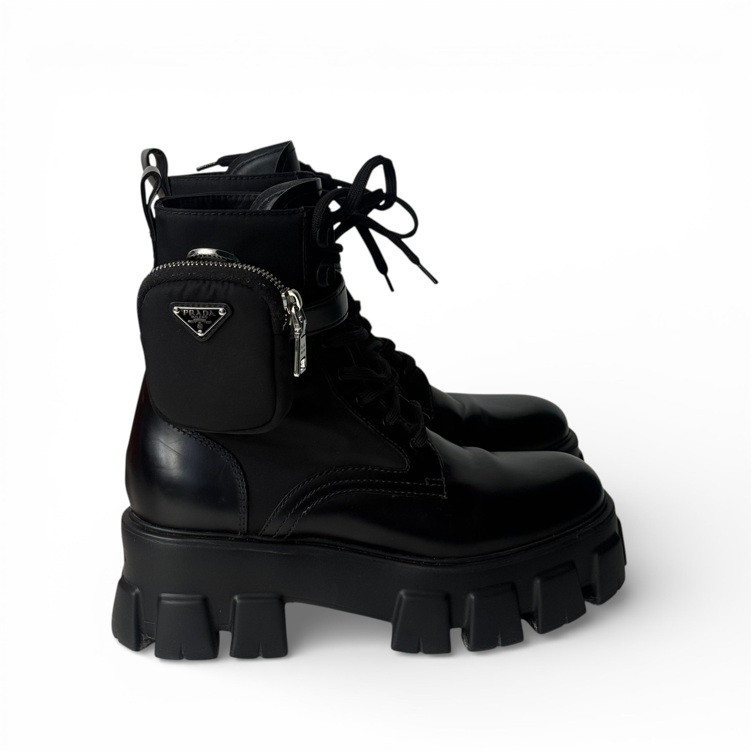 Prada - Moonlight ankle boots, size 39
