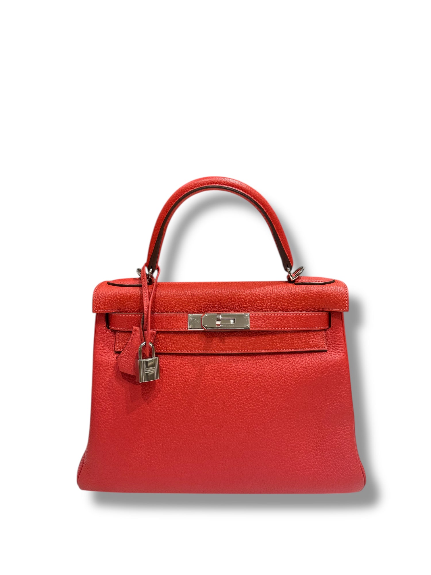 Hermès - Sac Kelly 28 Pivoine PHW