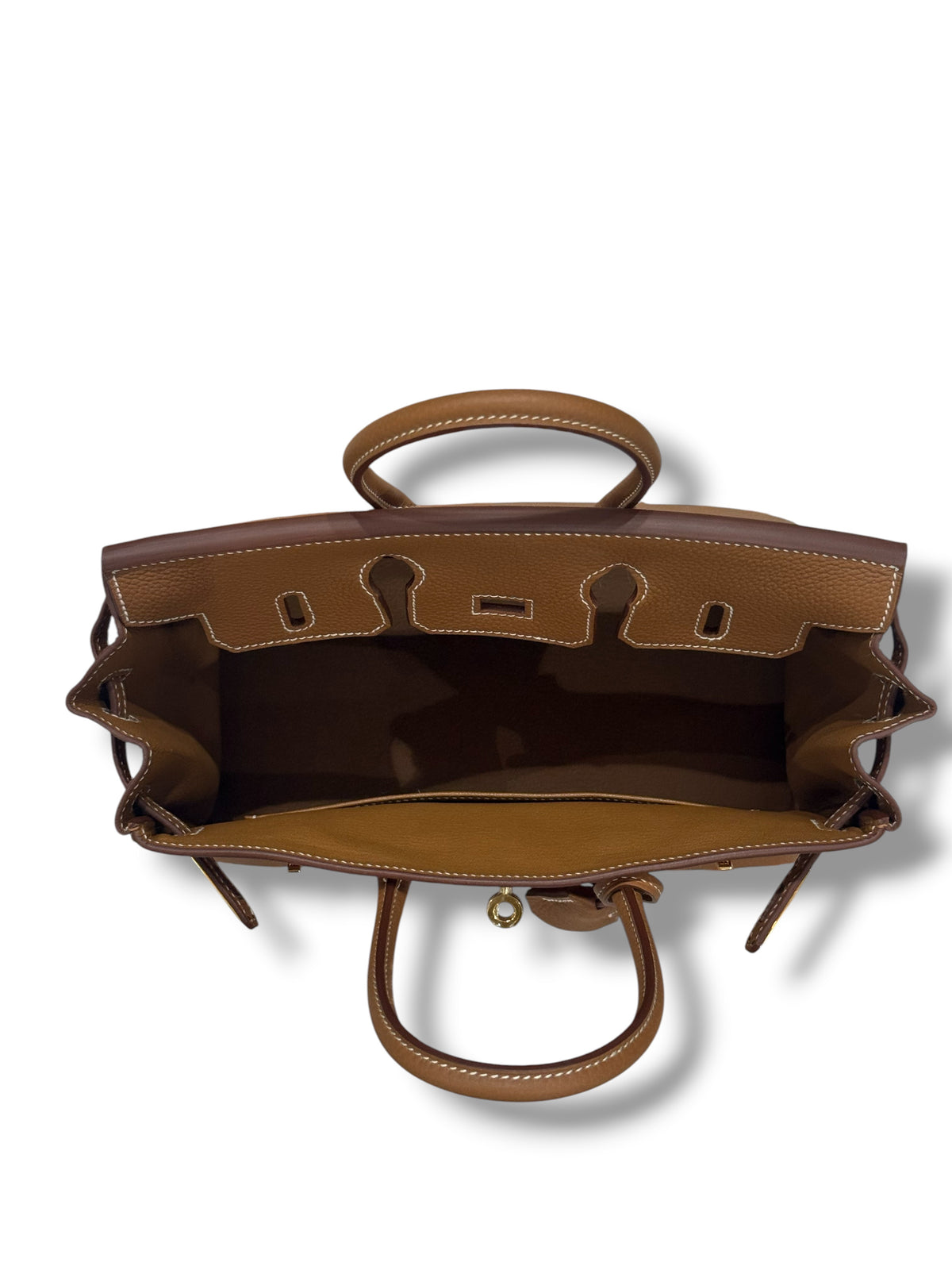 Hermès – Birkin 25 aus Togo-Leder, Gold, GHW