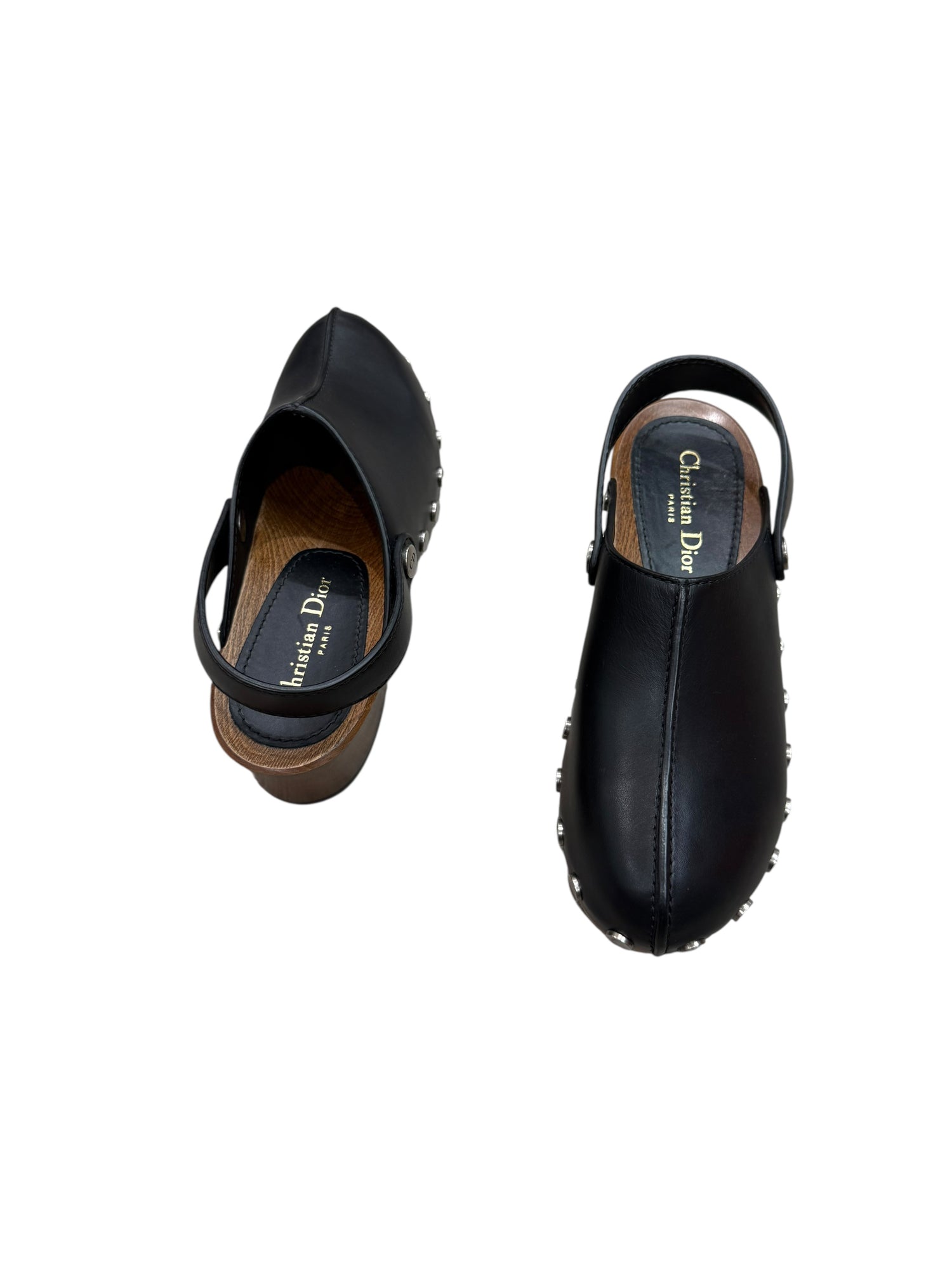 Christian Dior Sabots Noirs | Les Folies d’Eugénie