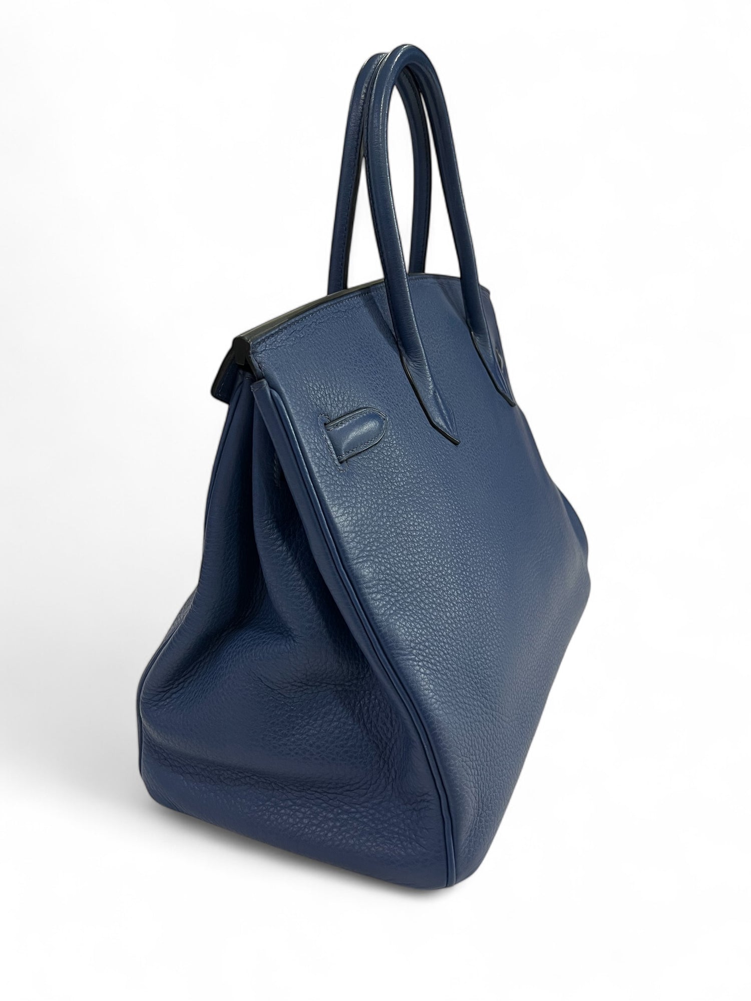 Hermès - Sac Birkin 35 bleu