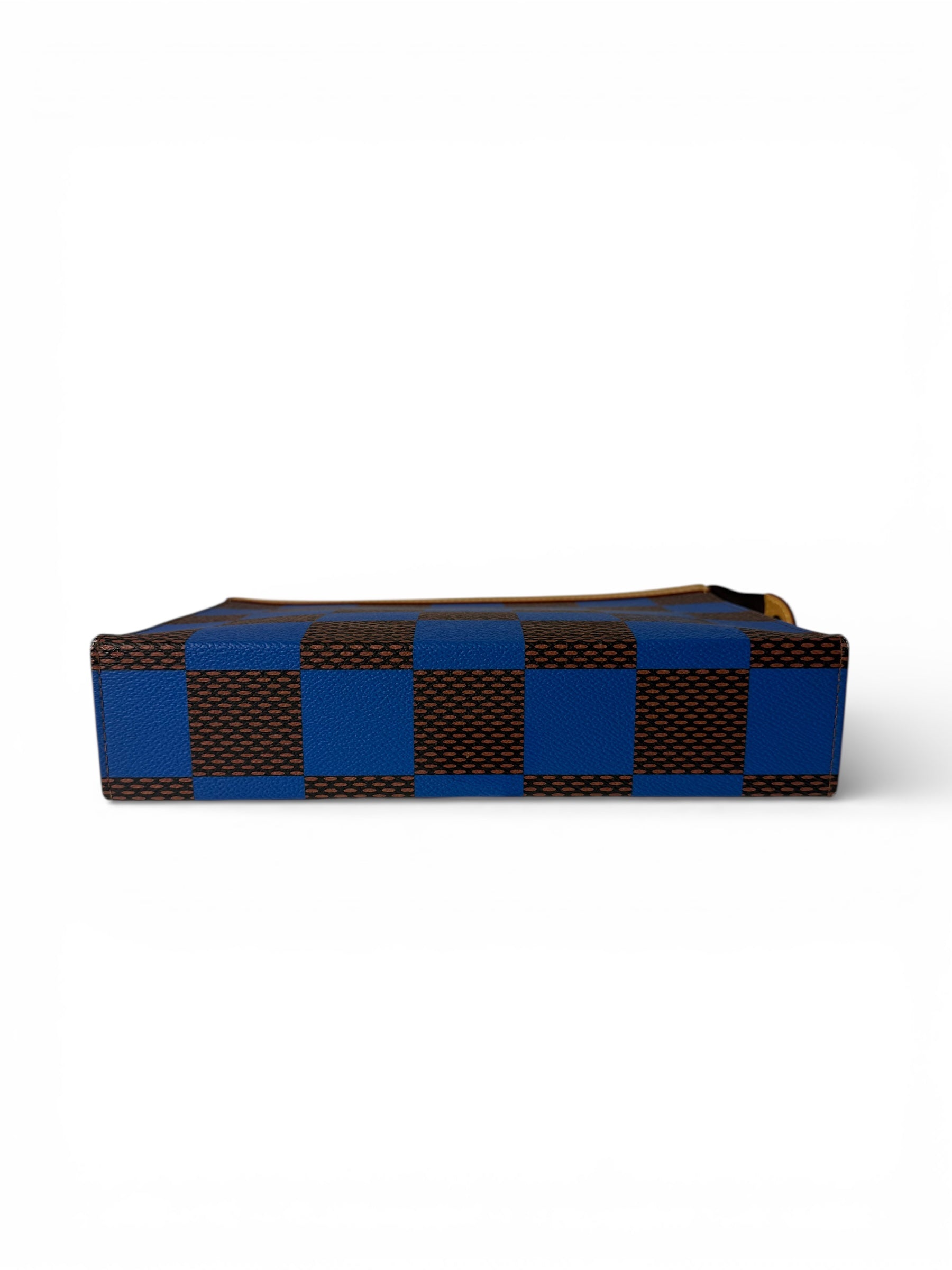 Louis Vuitton - Pochette Damier blu in edizione limitata