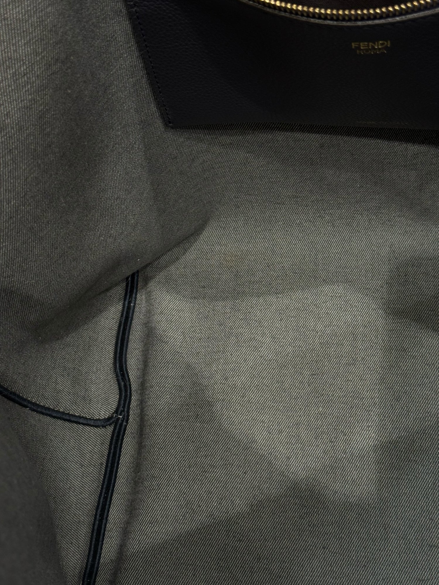 FENDI - Sac Cabas en toile monogramme tissu