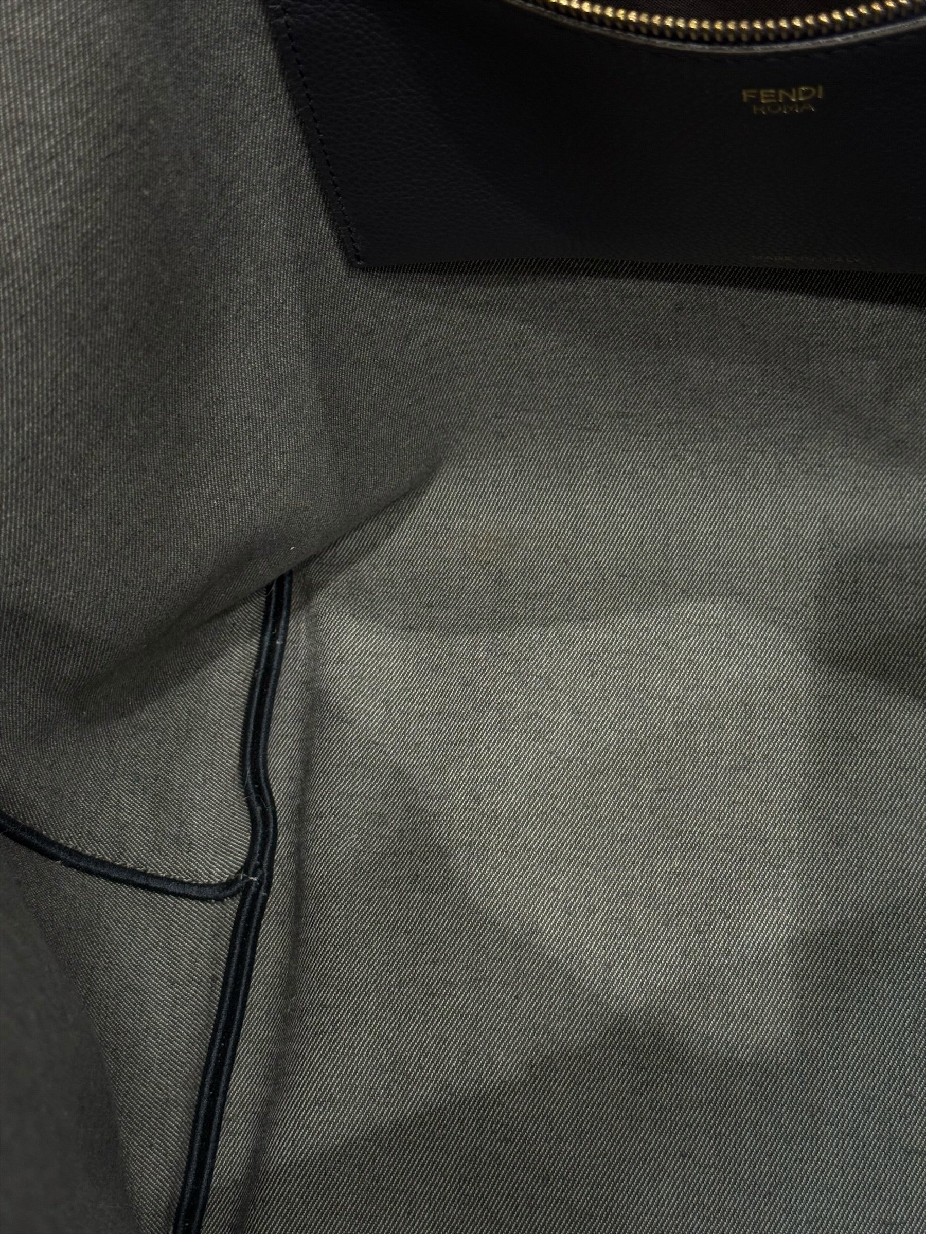 FENDI - Monogram canvas tote bag