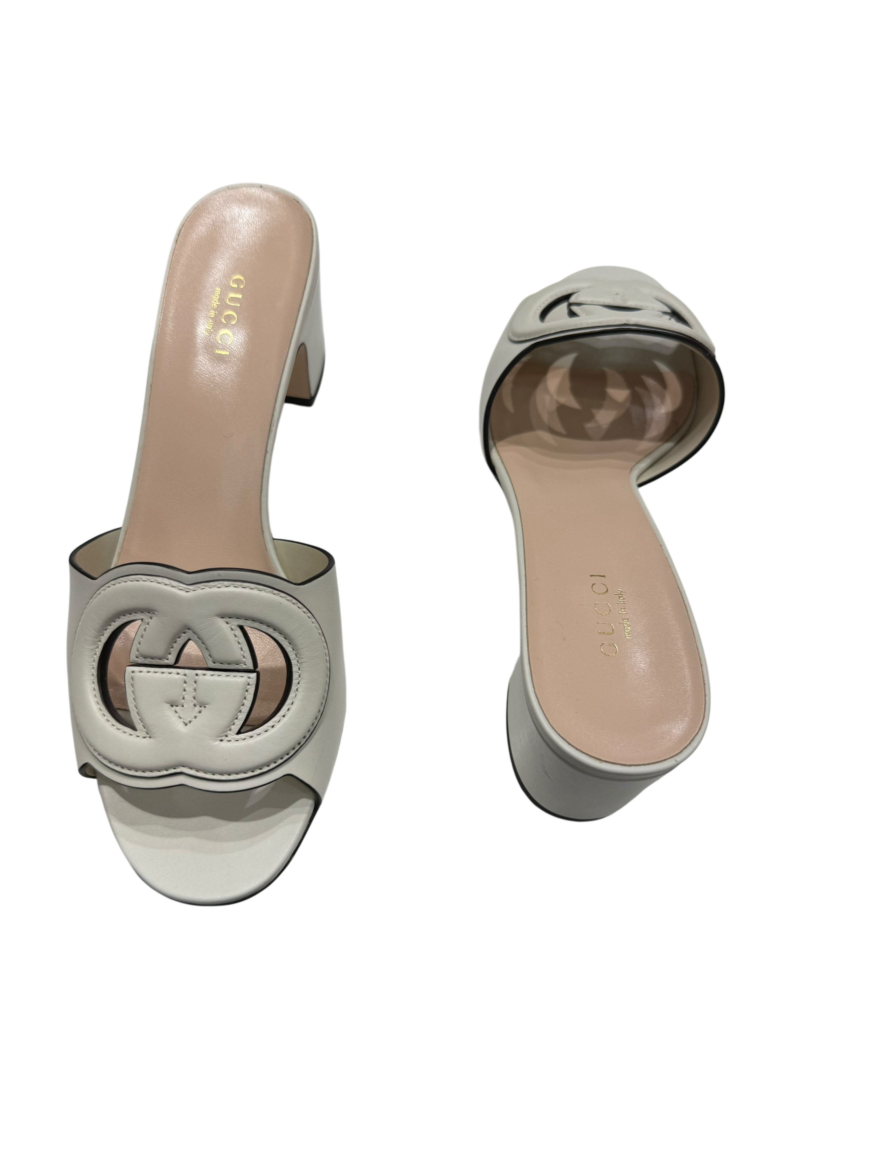 Gucci - Mules Modèle Interlooking T38 | Les Folies d&