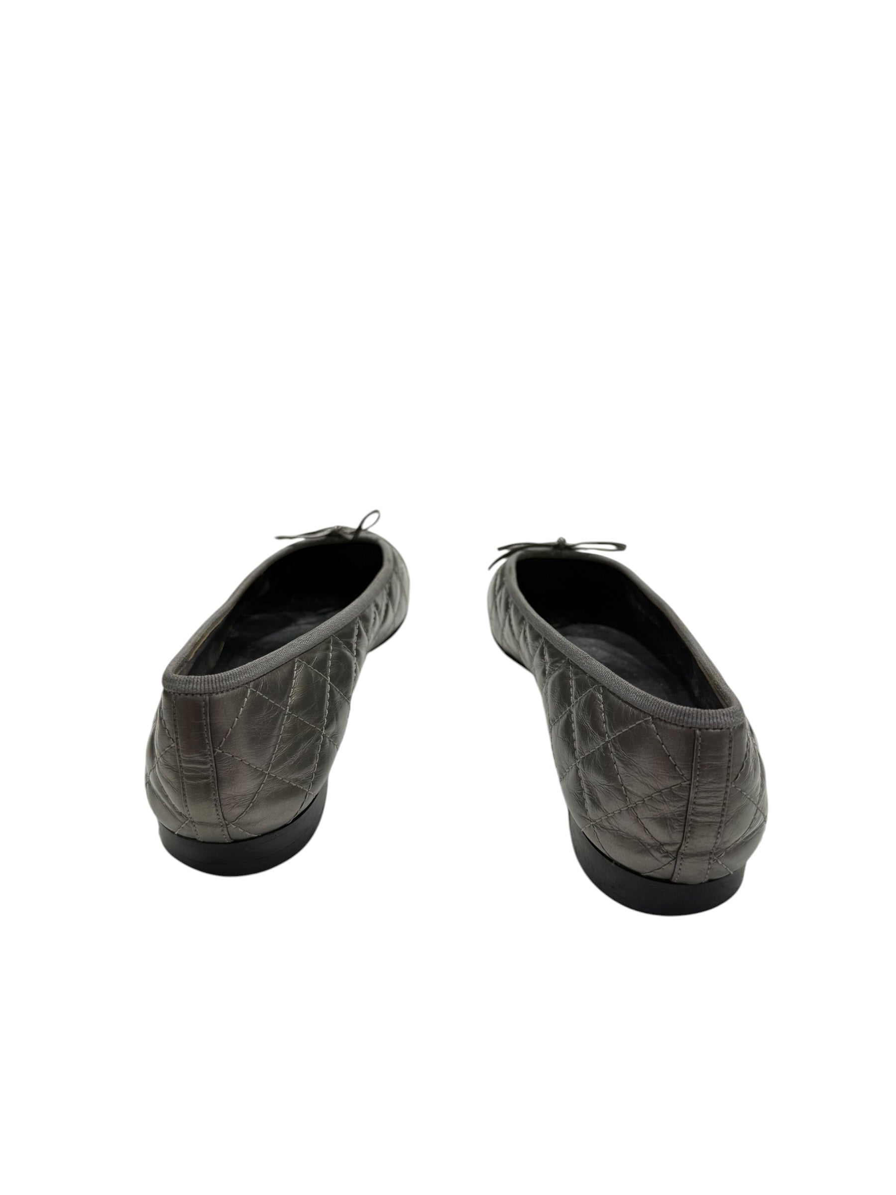 Chanel - Ballerines matelassées T40