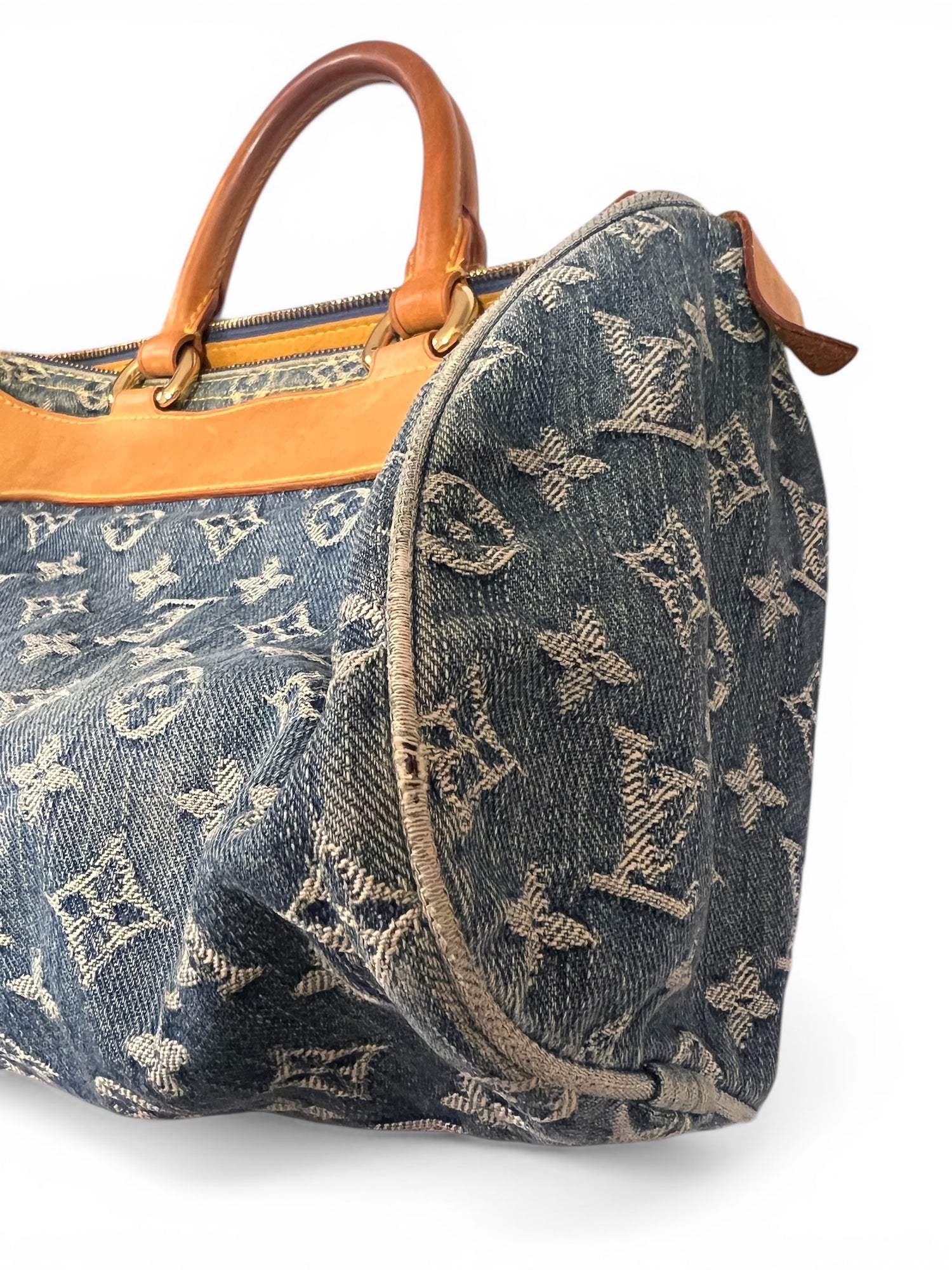 Louis Vuitton - Sac Speedy denim