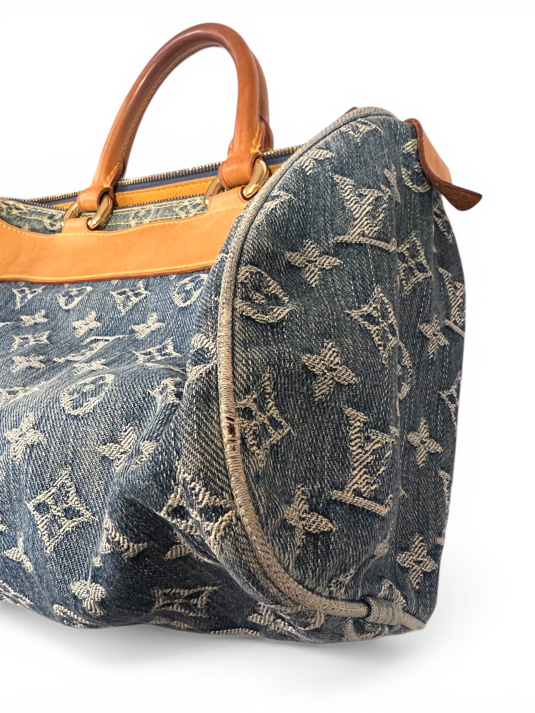 Louis Vuitton - Sac Speedy denim