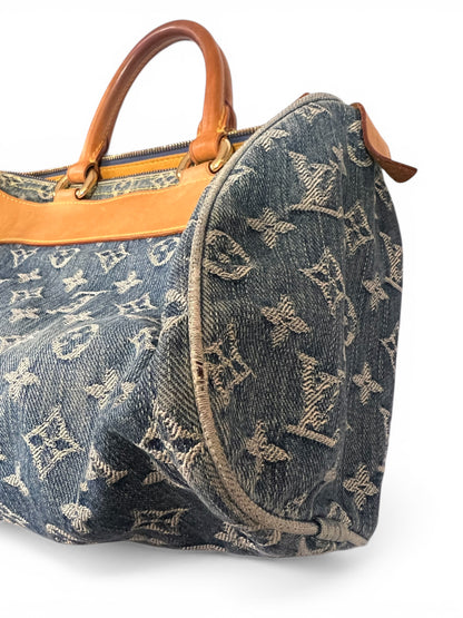 Louis Vuitton - Sac Speedy denim