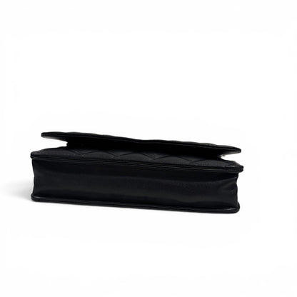 Chanel - Wallet on Chain cuir lisse noir