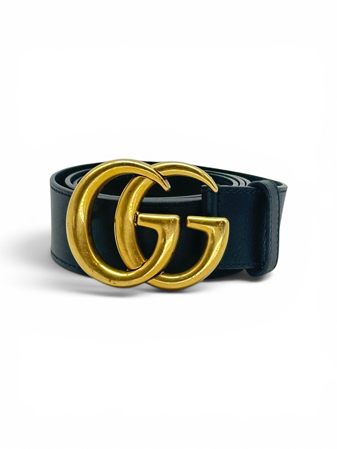Gucci - Ceinture GG noir T90
