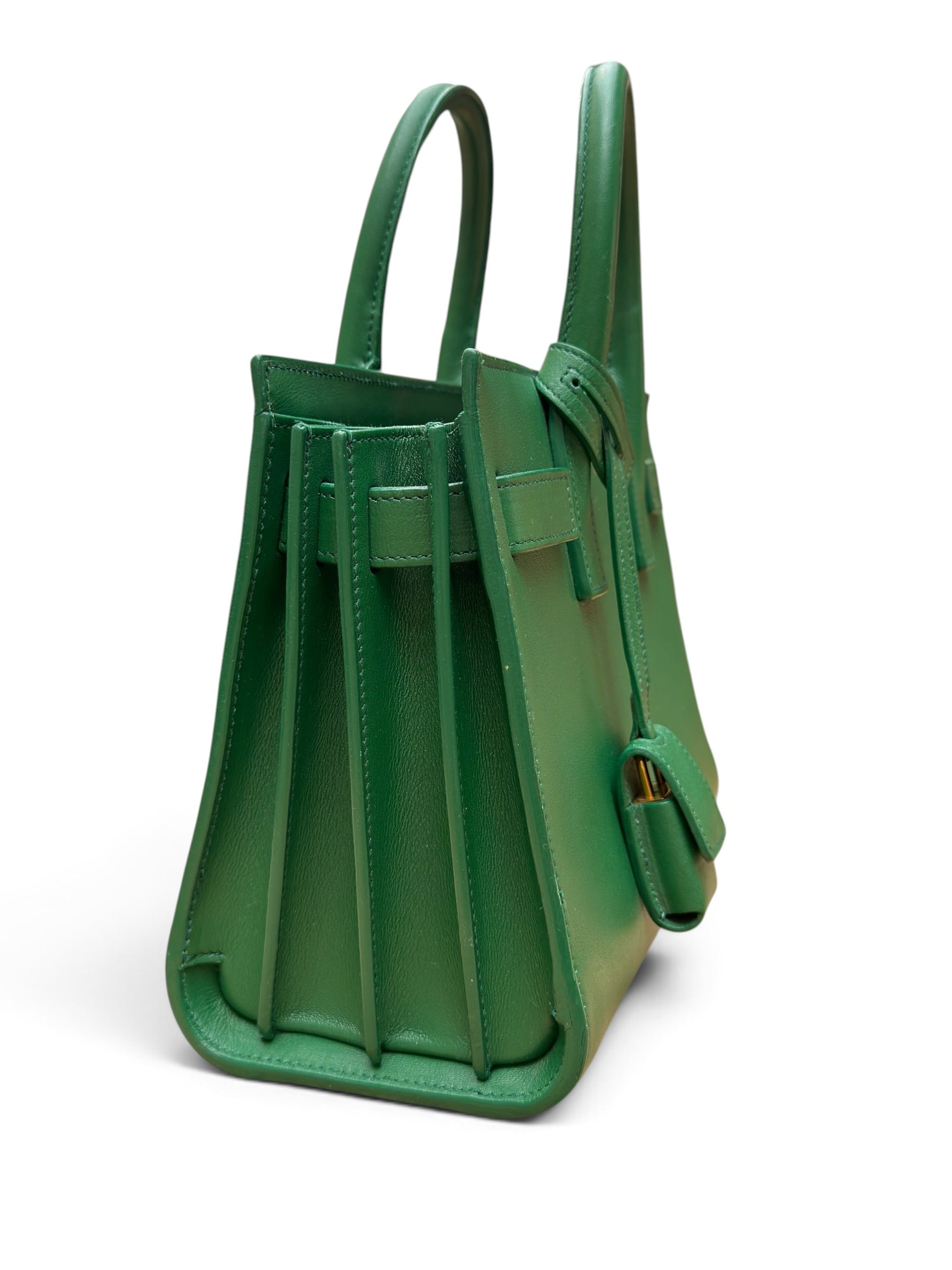 Saint Laurent - Sac de jour Nano Vert