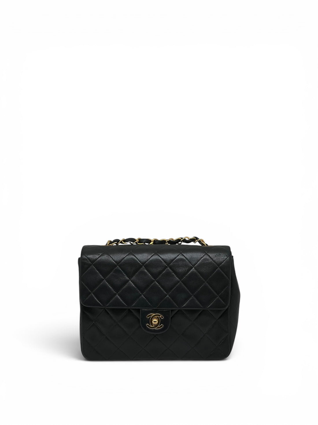 Chanel – Klassische Single-Flap-Tasche in Schwarz