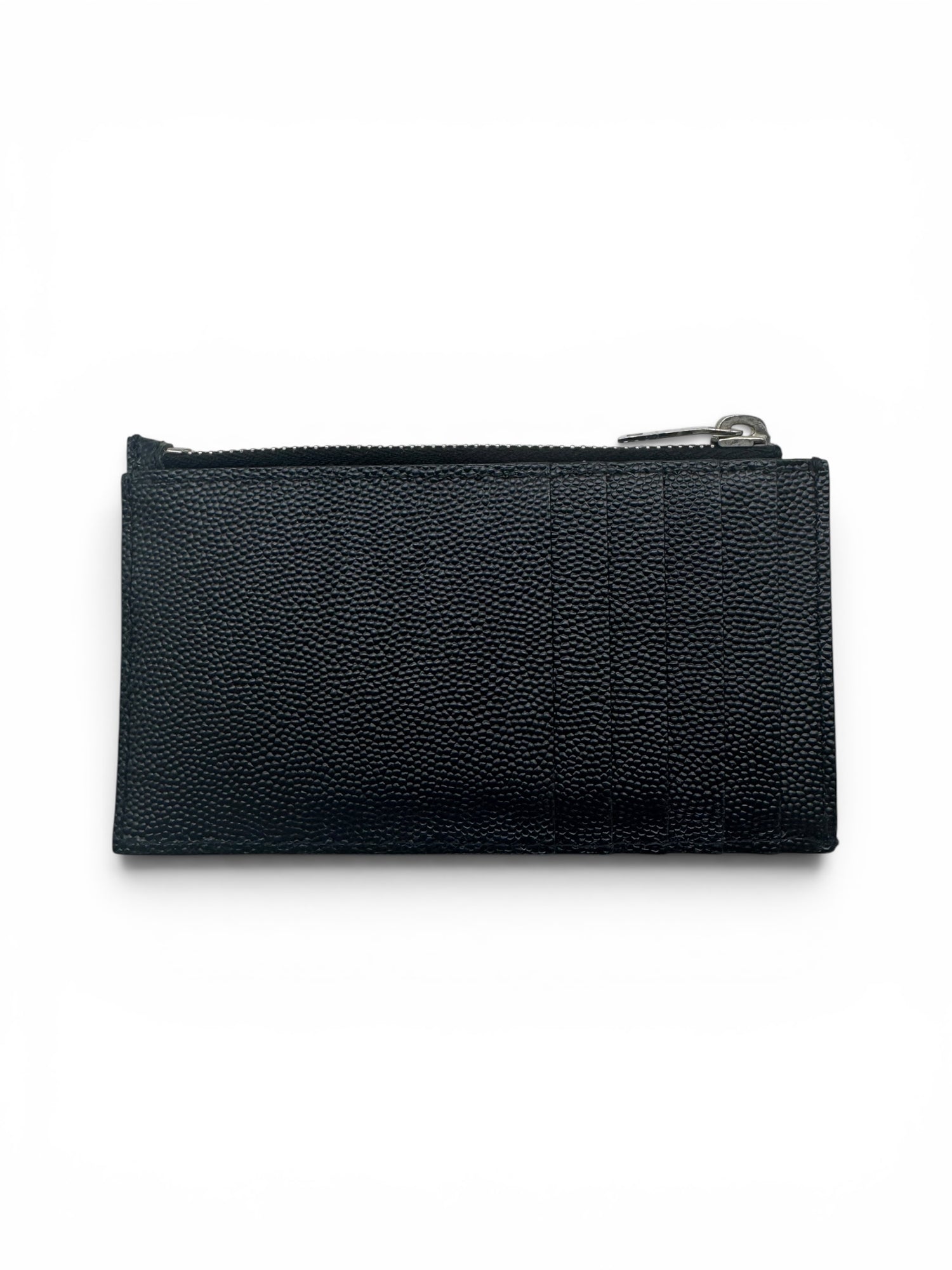 Saint Laurent - Porte carte Cassandre noir