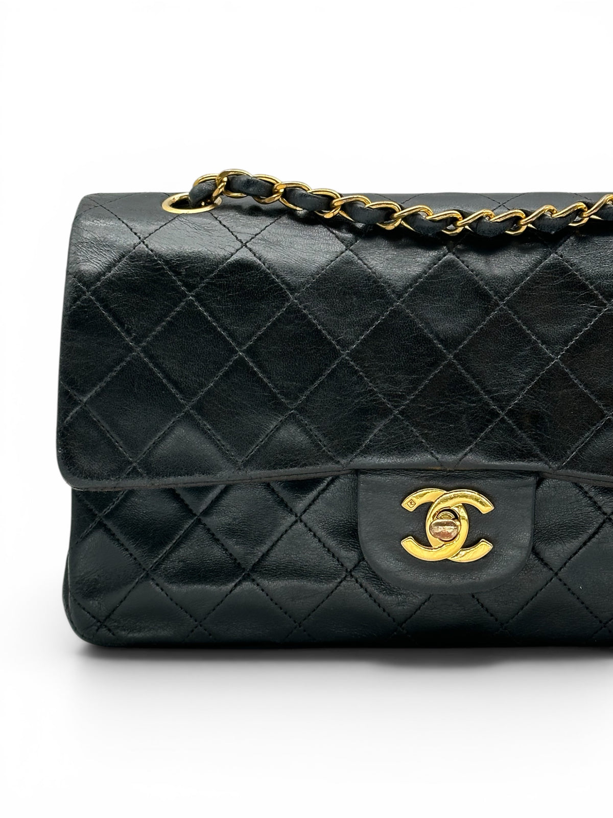 Chanel - Timeless 25 double-flap 11.12 black bag