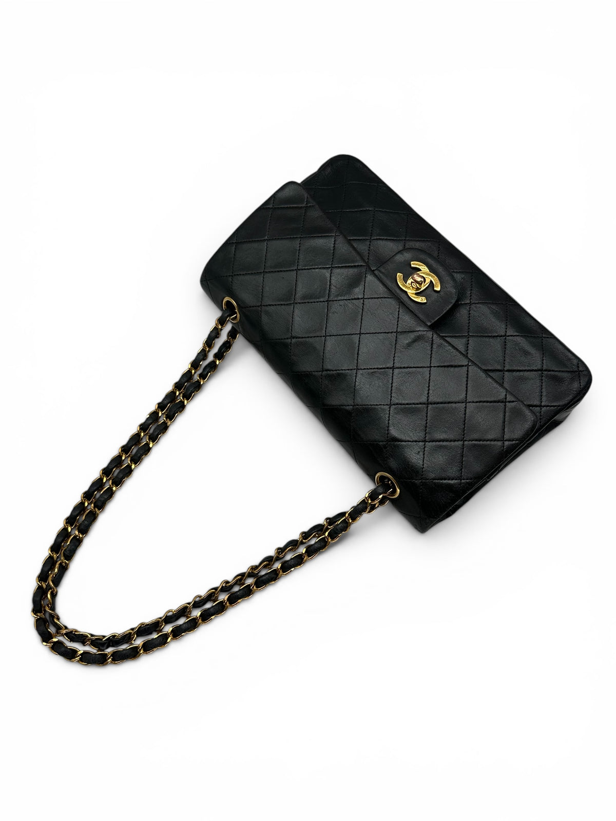 Chanel - Timeless 25 double-flap 11.12 black bag