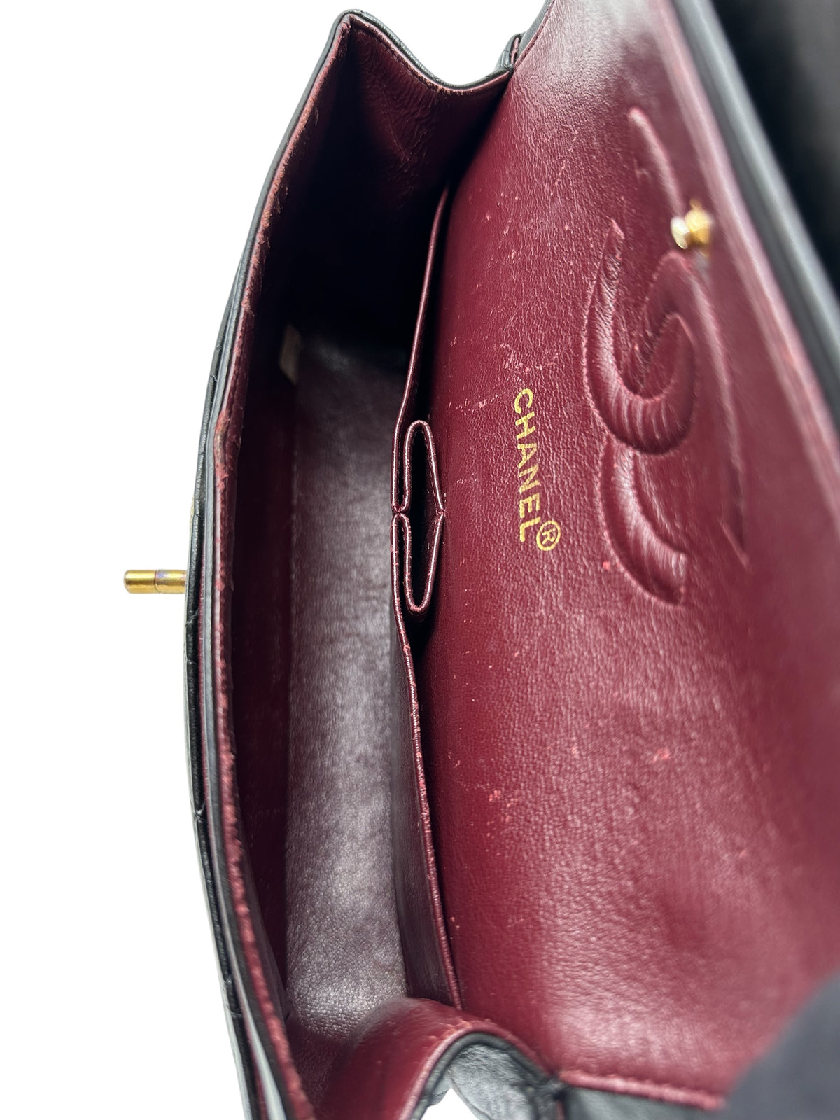 Chanel - Timeless 25 double-flap 11.12 black bag