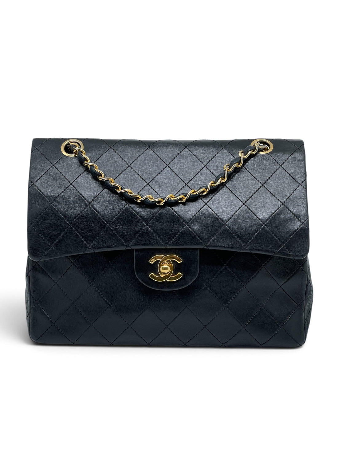 Chanel - Sac Timeless Square double flap 11.12 noir