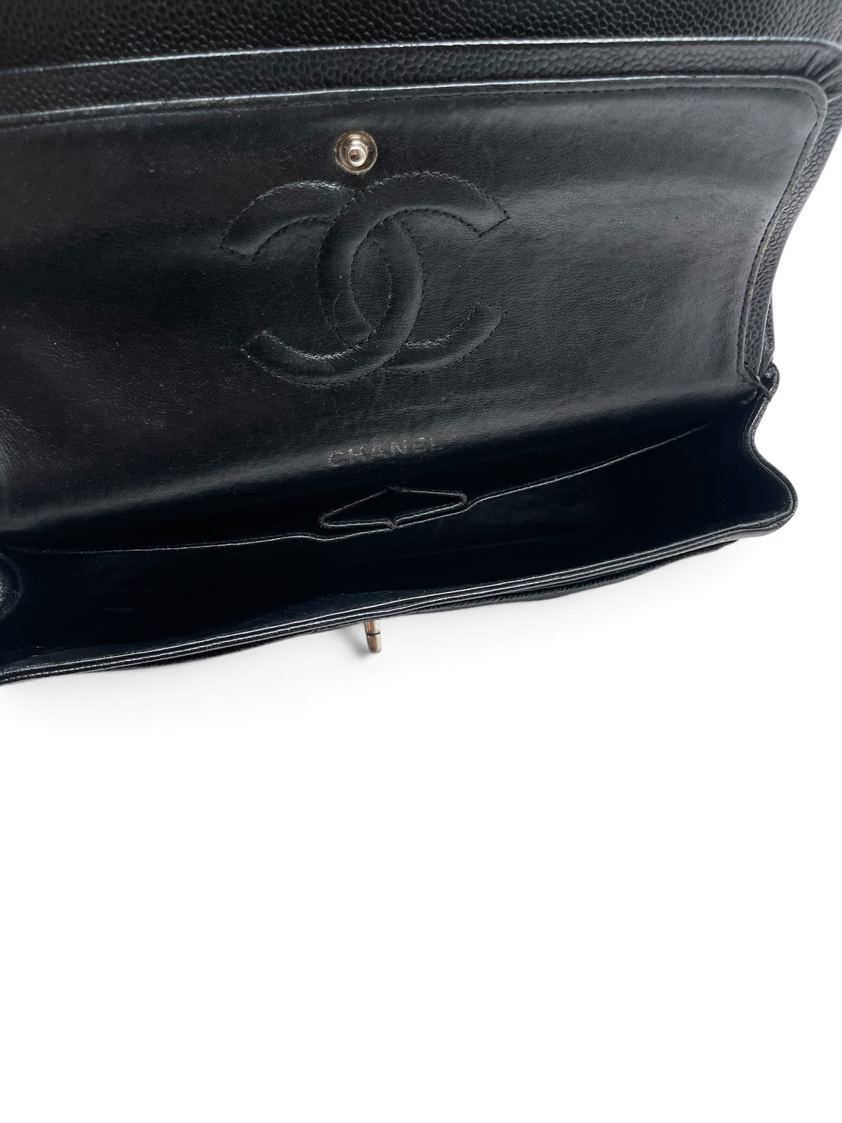 Chanel - Sac Timeless 25 double flap 11.12 Cuir caviar
