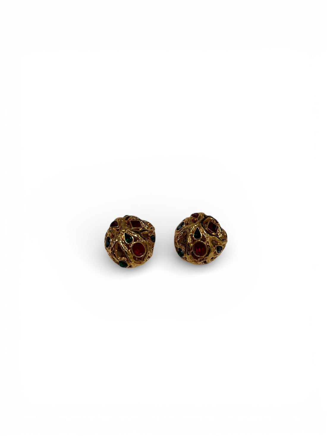 Yves Saint Laurent - Boucles d’oreilles Dôme
