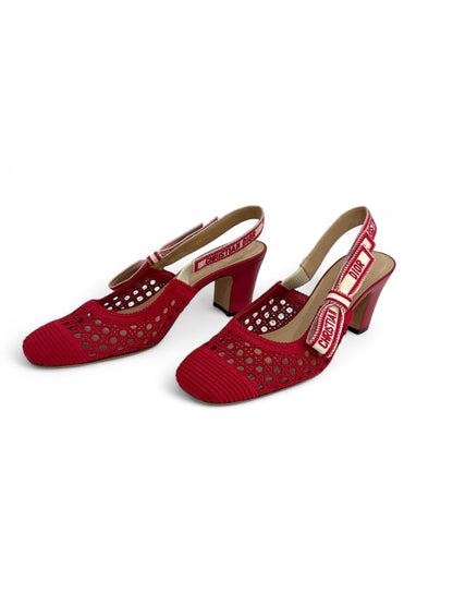 Dior - Slingback Cannage t.37 1/2