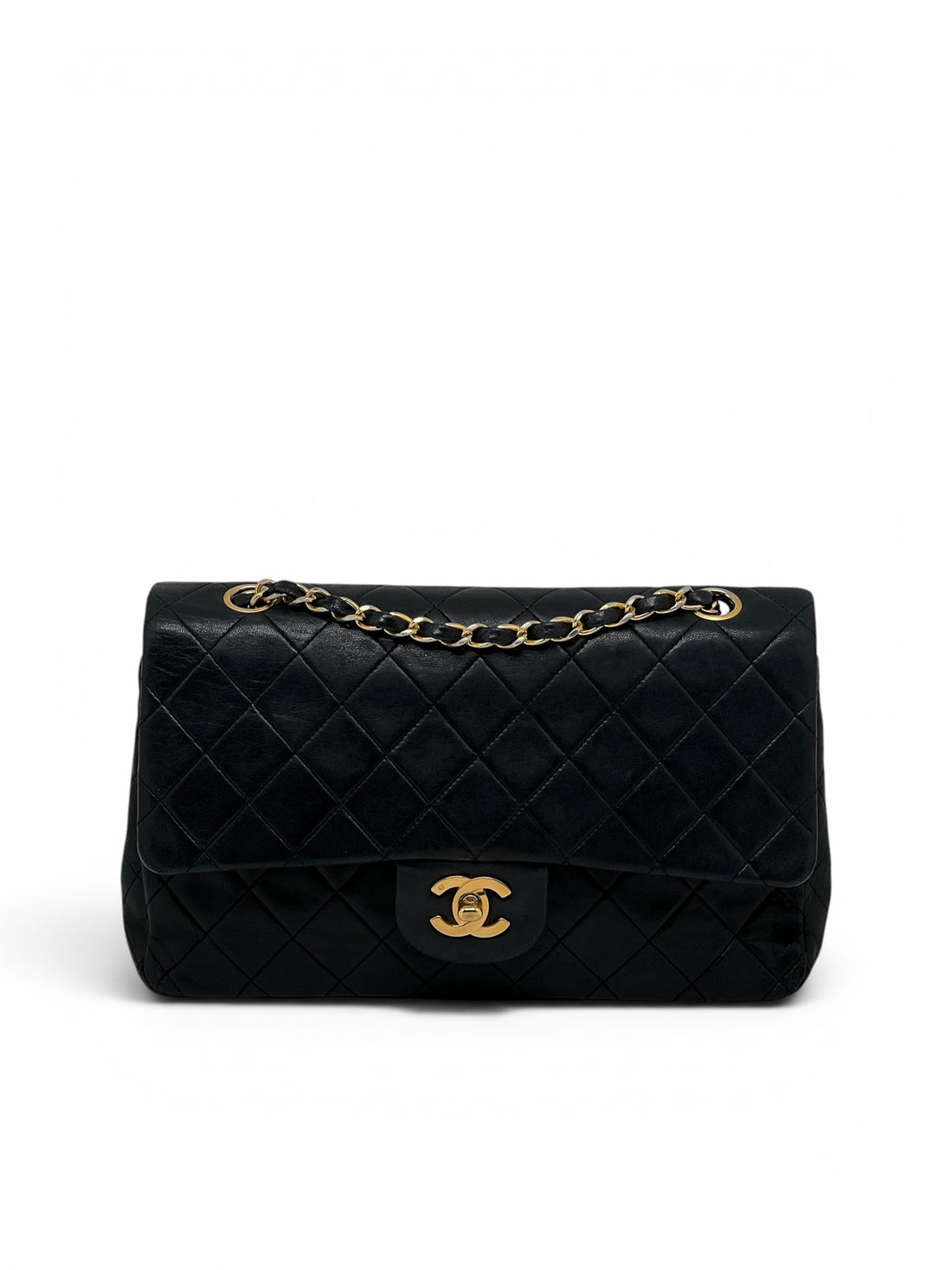Chanel - Sac Timeless 25 11.12 double flap année 1989-1991