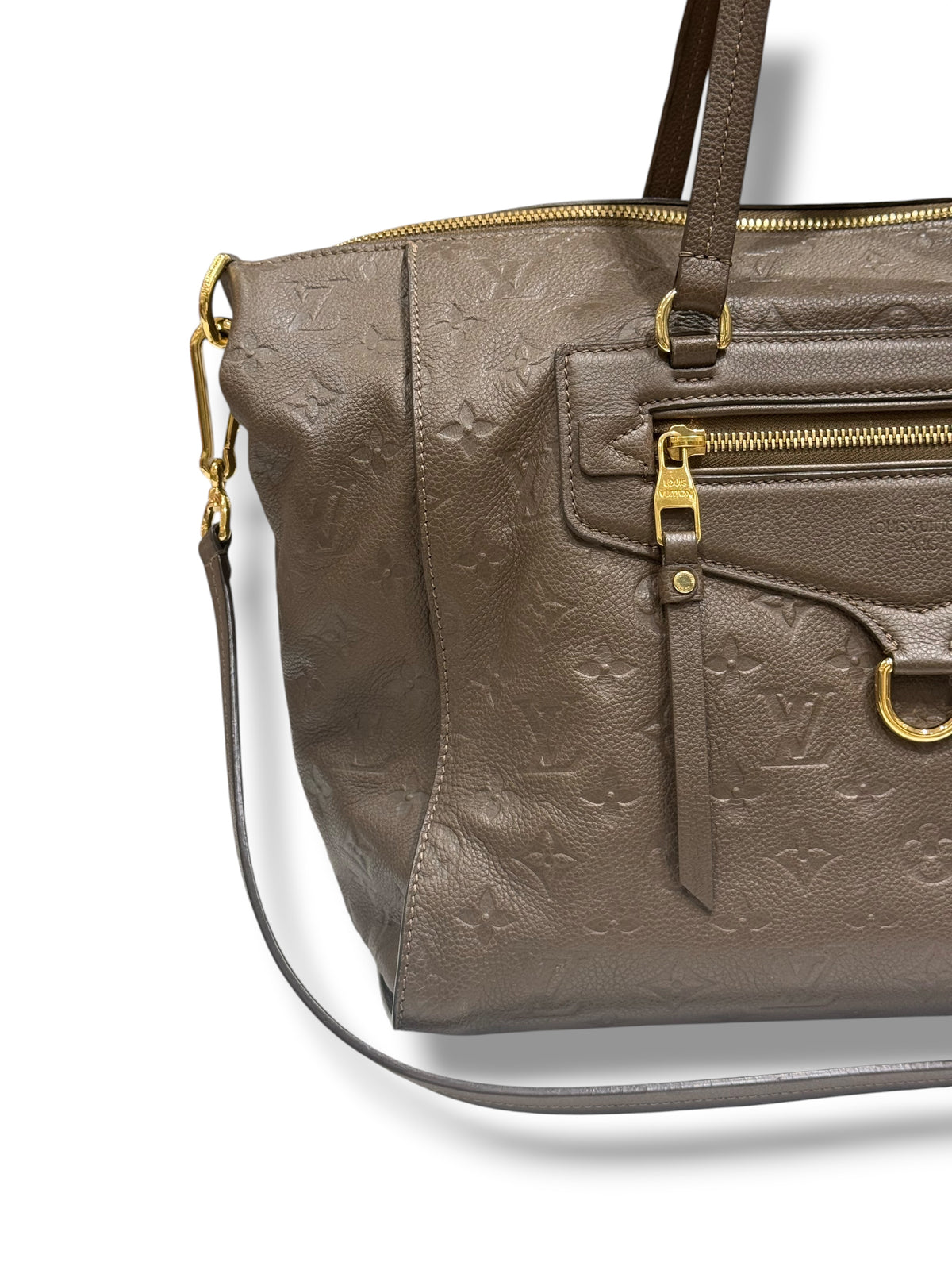 Louis Vuitton - Sac Lumineuse Monogram Taupe