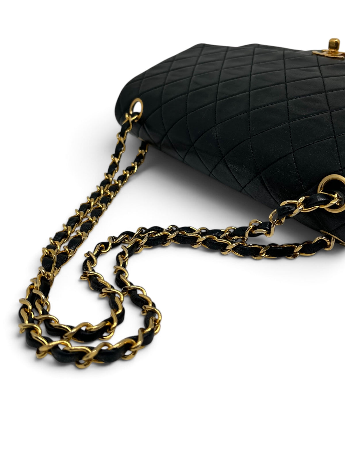 Chanel - Sac Timeless 27 single flap 11.12 noir
