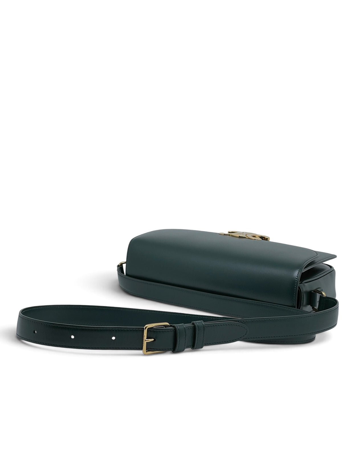 Céline – Triomphe-Tasche in Dunkelgrün