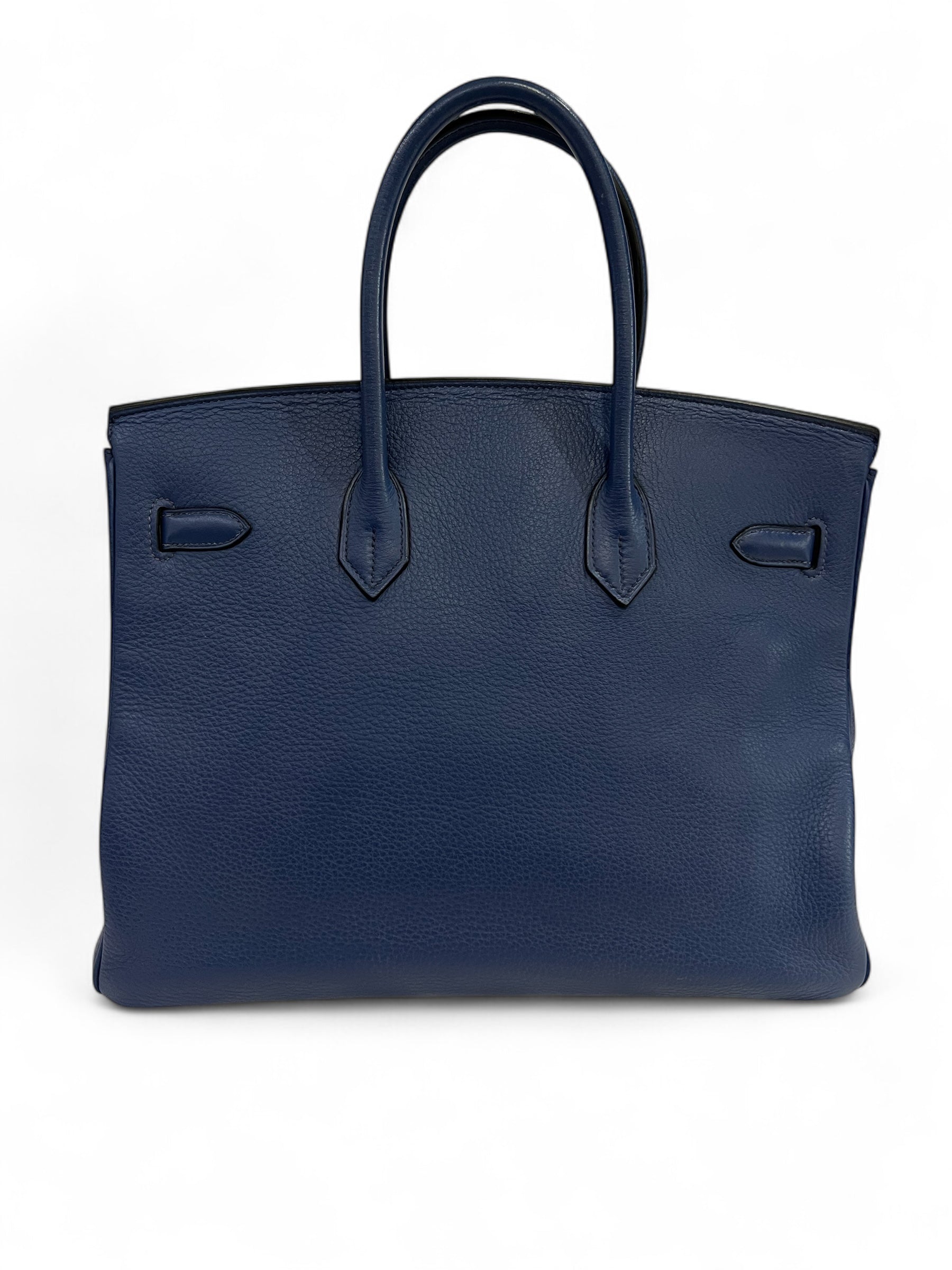 Hermès - Sac Birkin 35 bleu